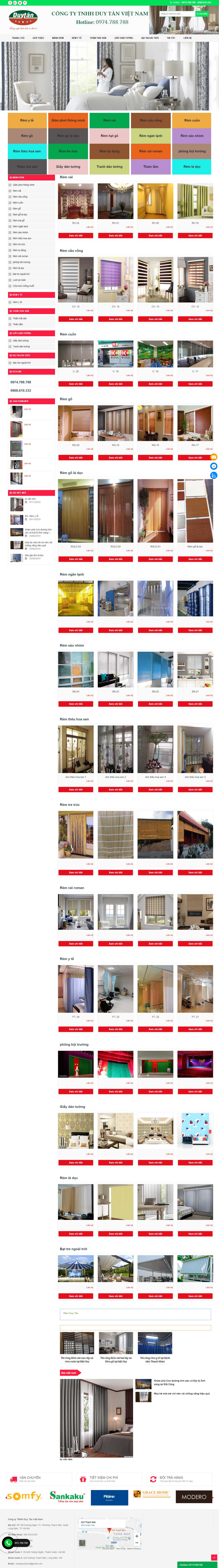 Thiết kế web có sẵn - remduytan.com