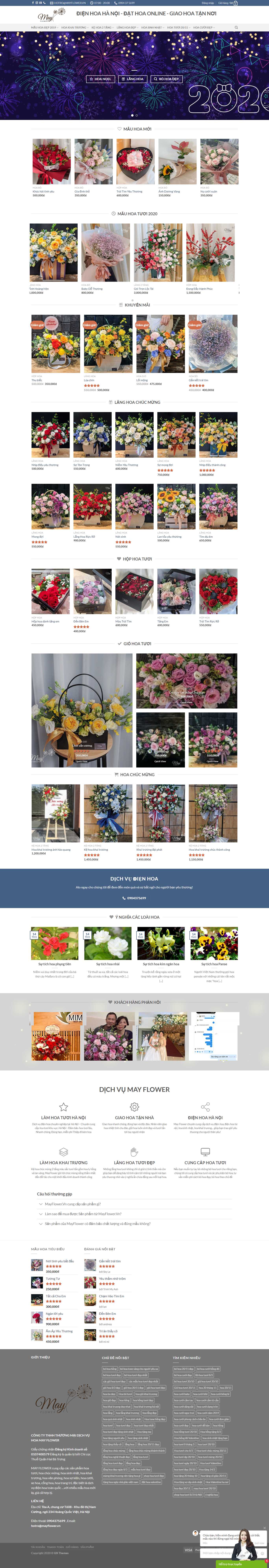 Thiết kế web chuyên nghiệp tại tphcm - mayflower.vn