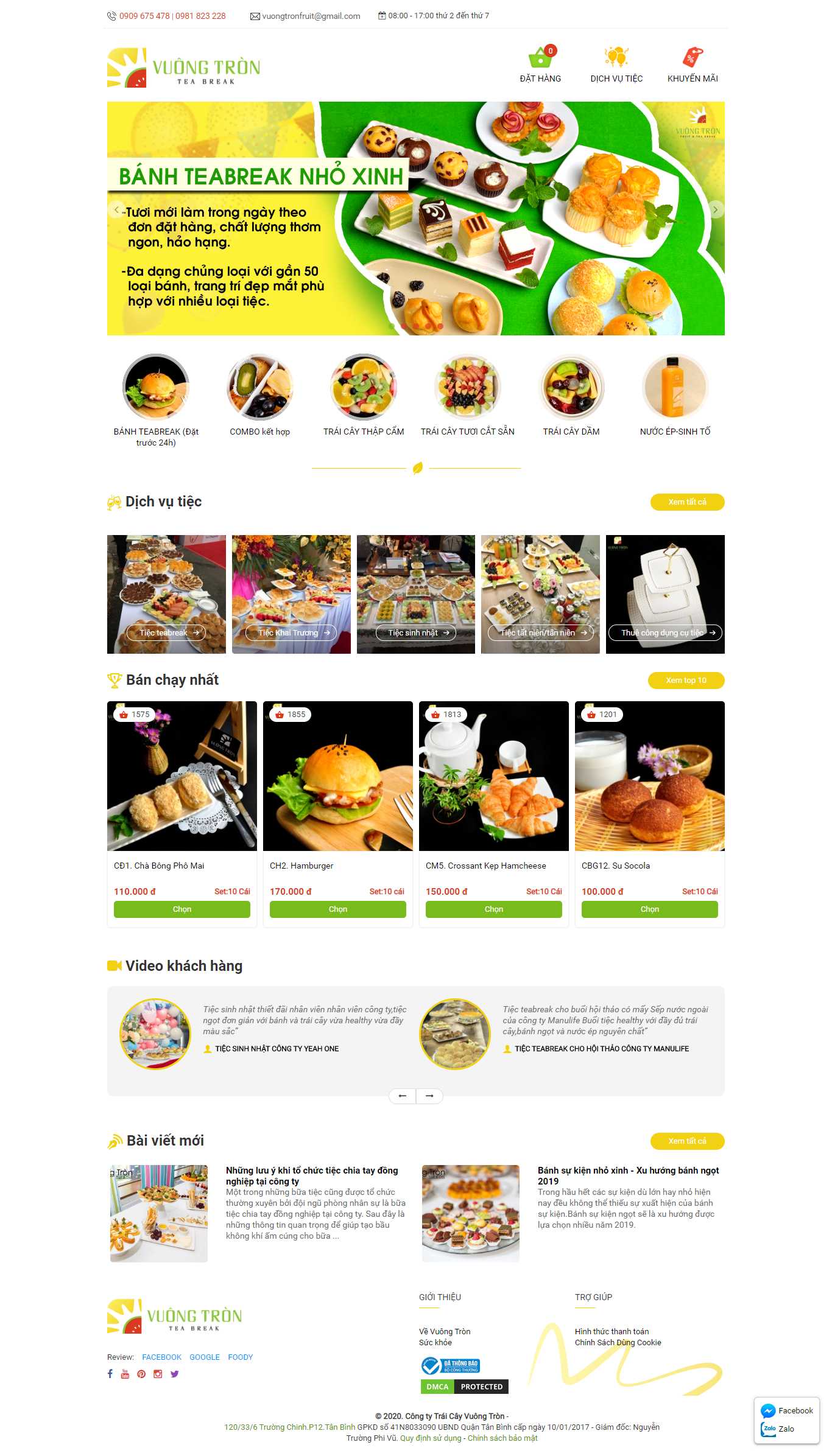 Thiết kế web chuyên nghiệp hà nội - traicayvuongtron.vn