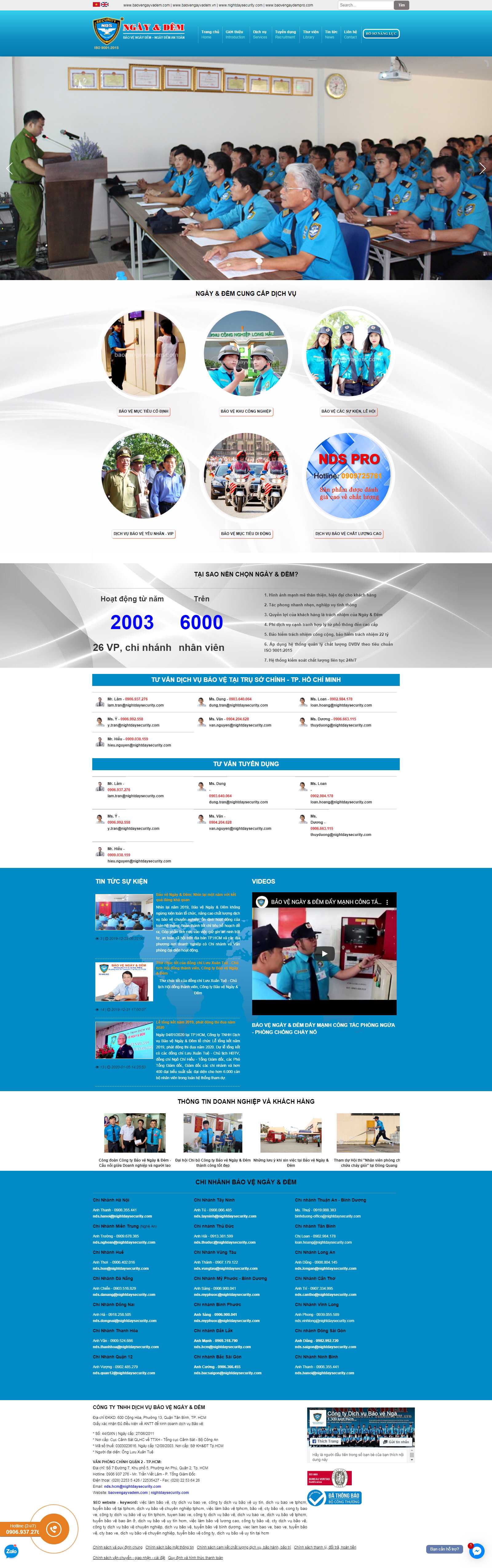 Thiết kế web wordpress - baovengayvadem.com