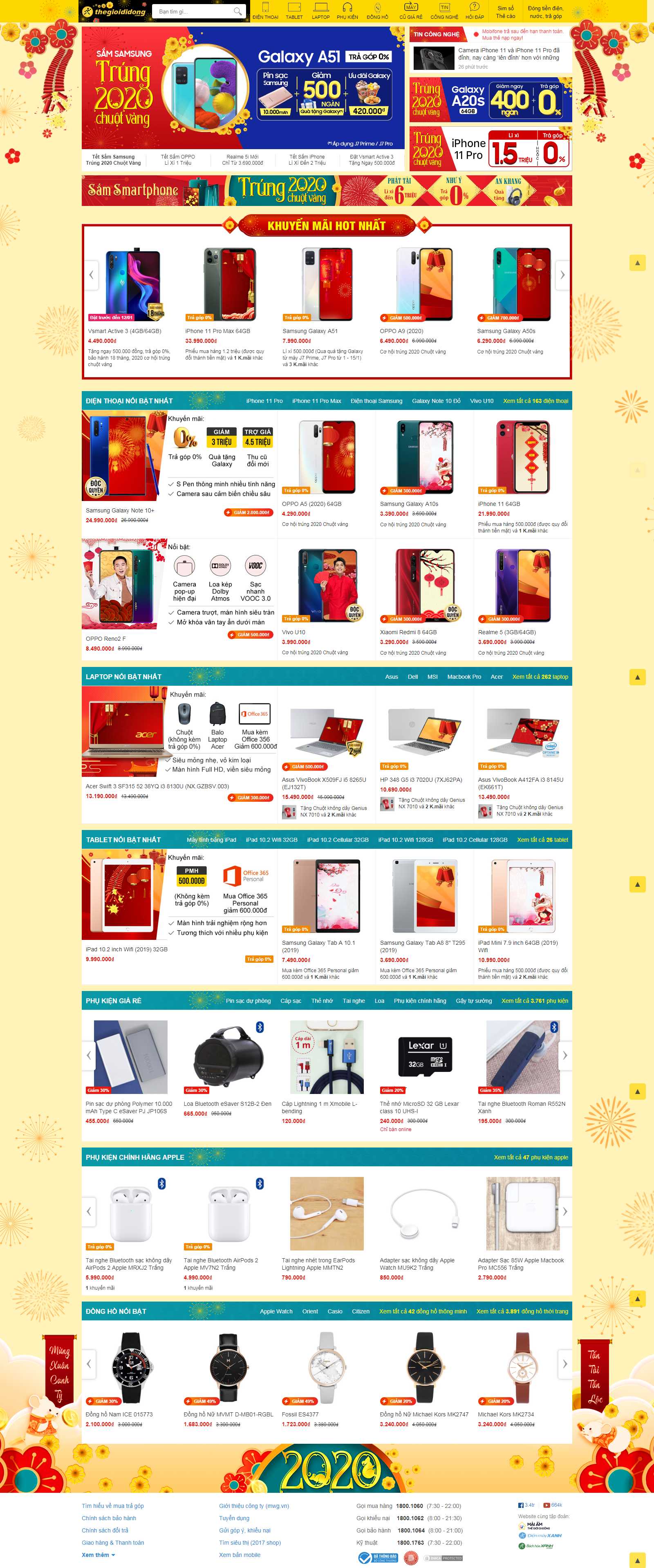 Thiết kế web wordpress - www.thegioididong.com
