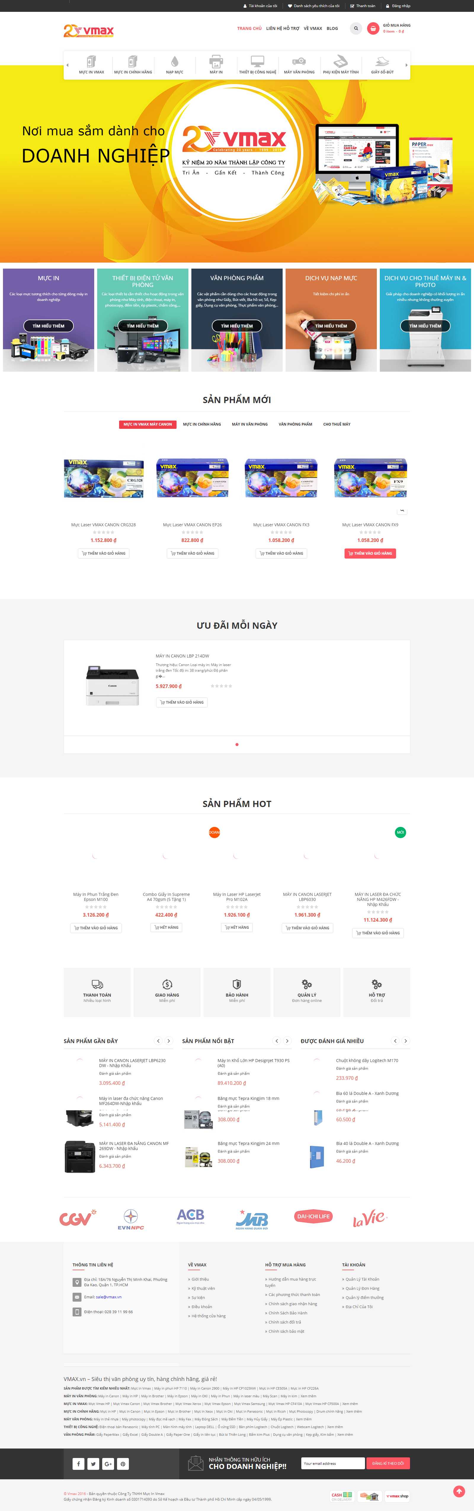 Thiết kế web magento - www.vmax.vn