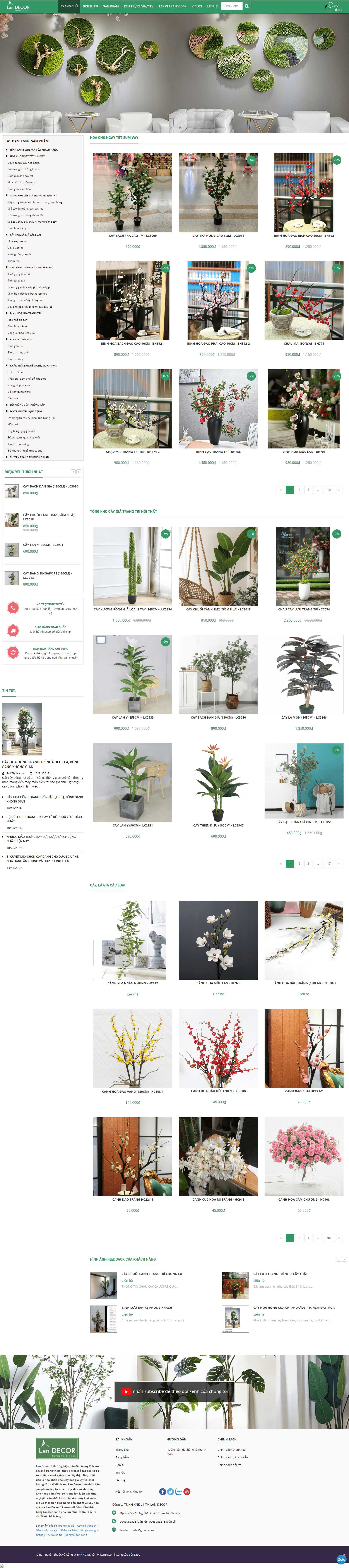 Thiết kế web việt nam - shoptrangtri.vn
