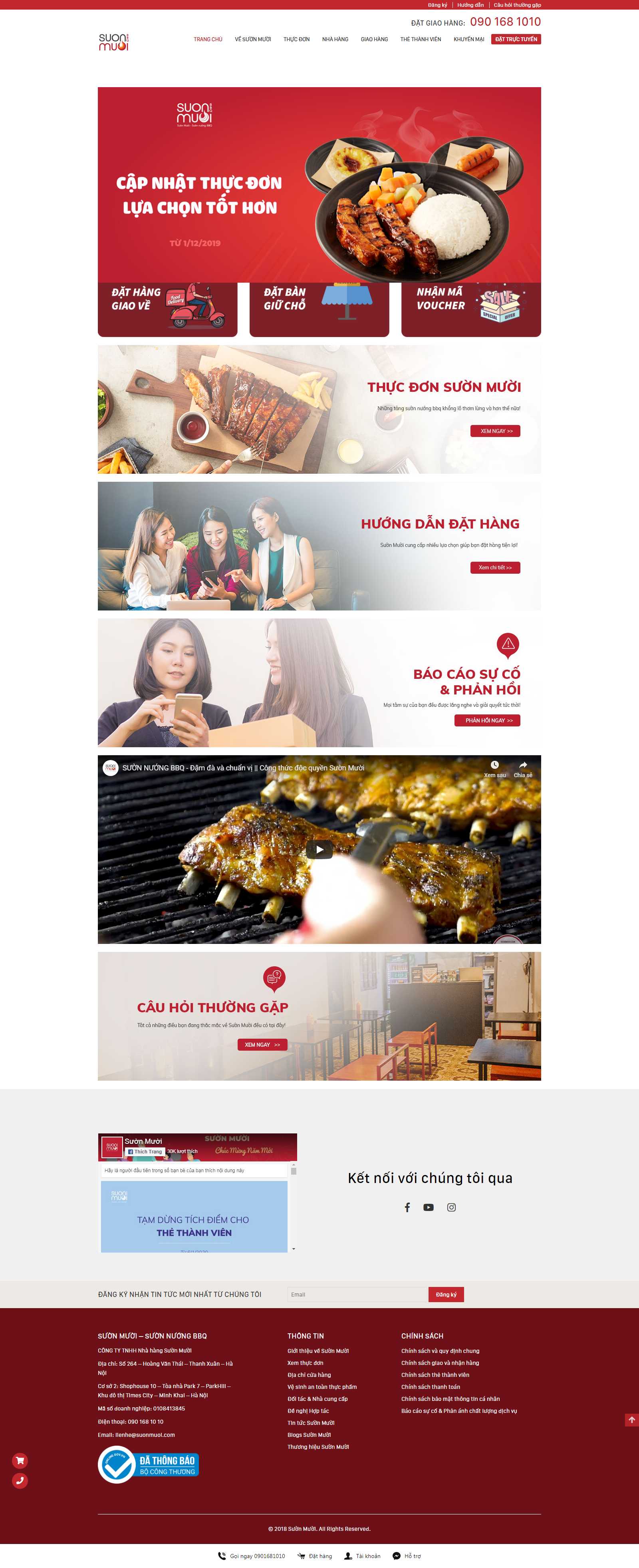 Thiết kế web startup - suonmuoi.com