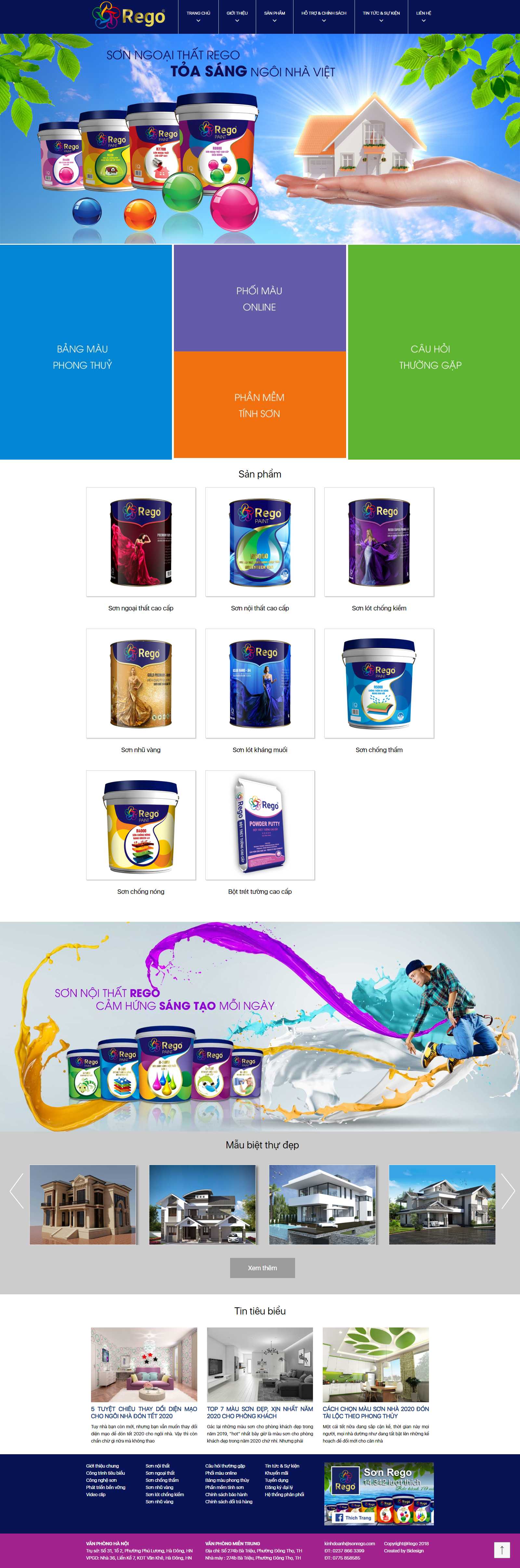 Thiết kế Web Quận Hai Bà Trưng - sonrego.com