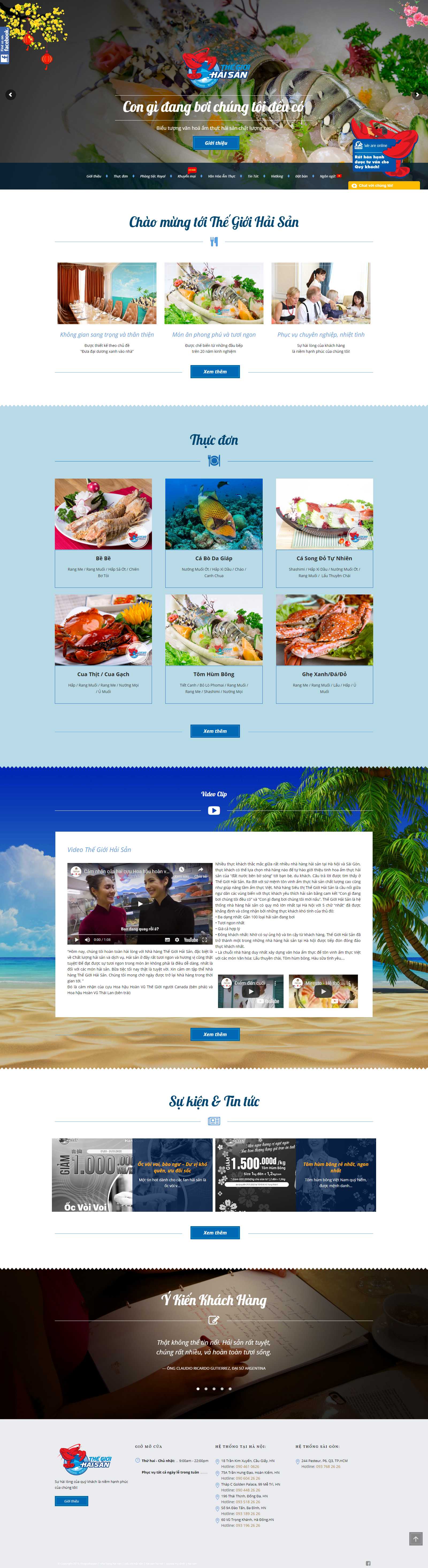 Thiết kế Web Quận Hoàng Mai - thegioihaisan.vn