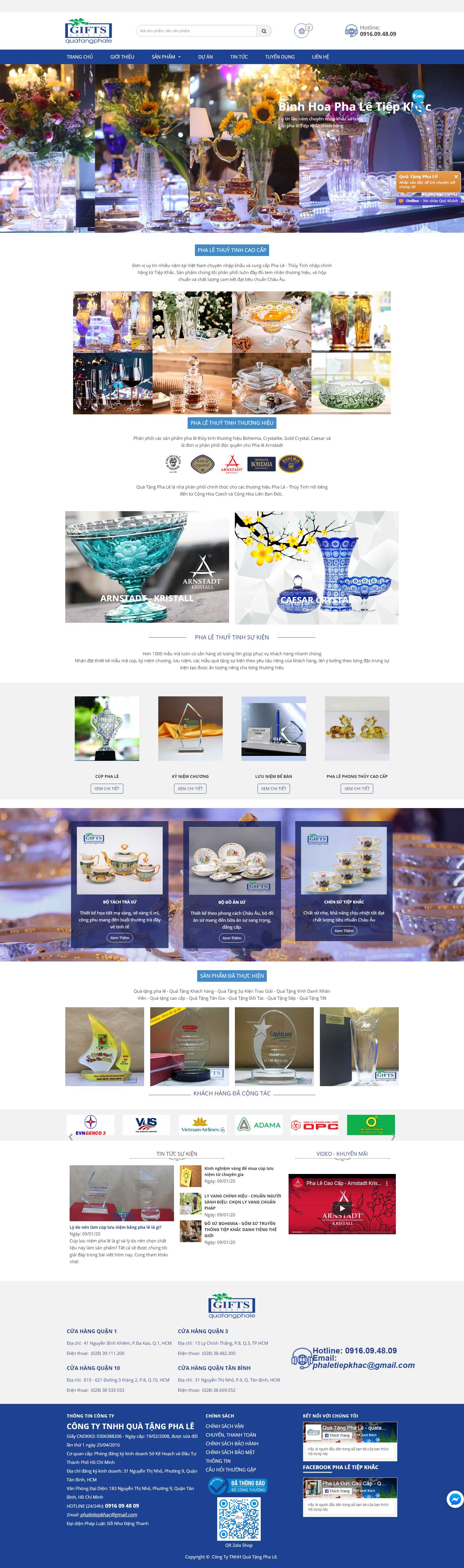 Thiết kế Web Huyện Đông Anh - quatangphale.com.vn