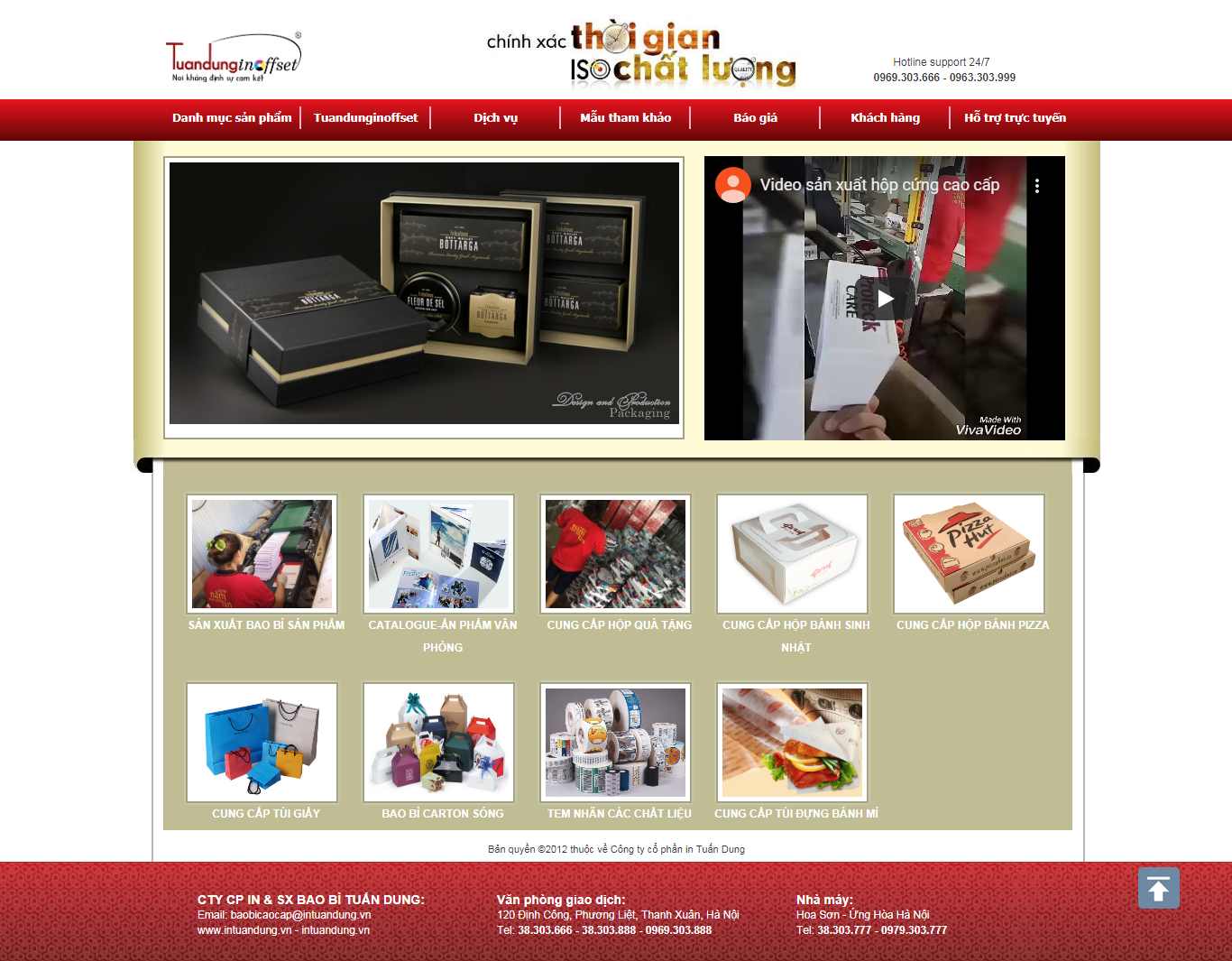 Thiết kế Web Thiết kế - In ấn - intuandung.vn