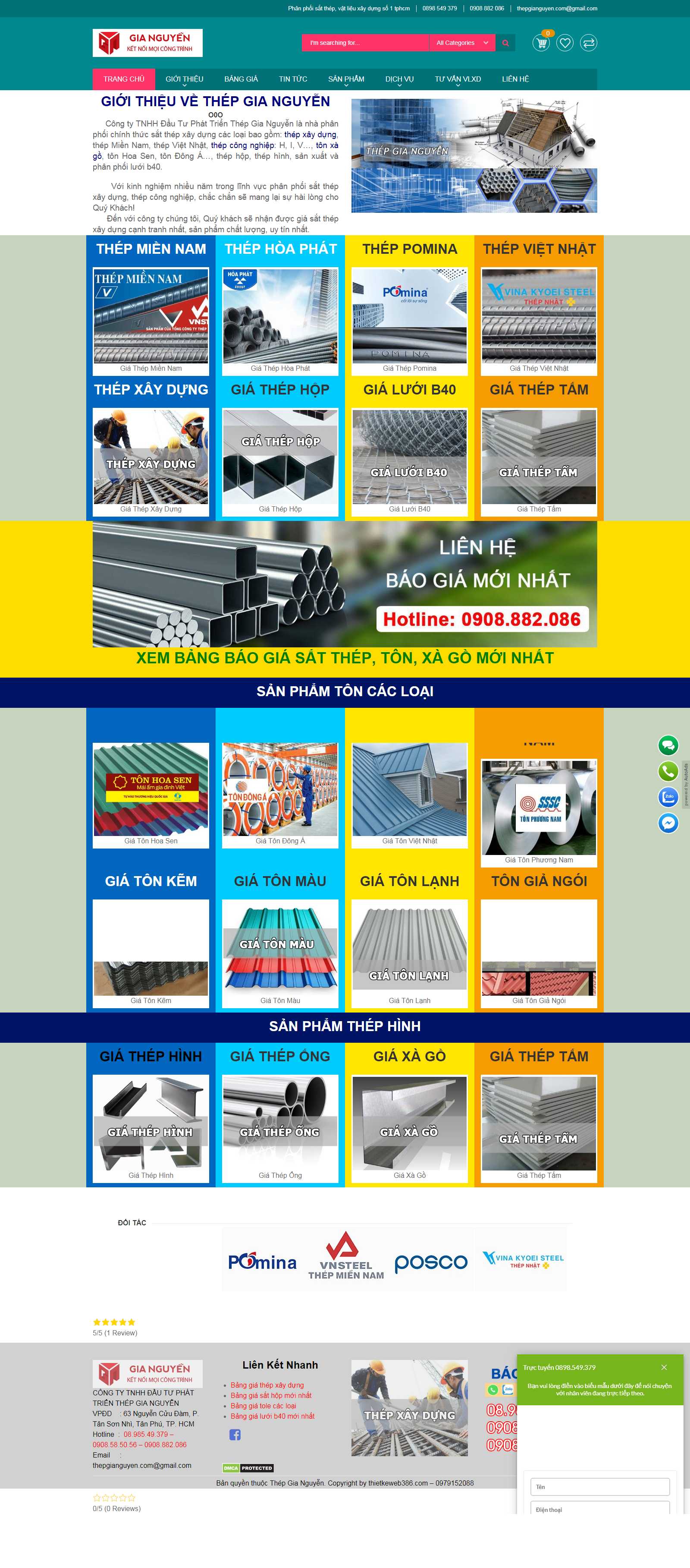 Thiết kế Web Huyện Thanh Trì - satthepgianguyen.com