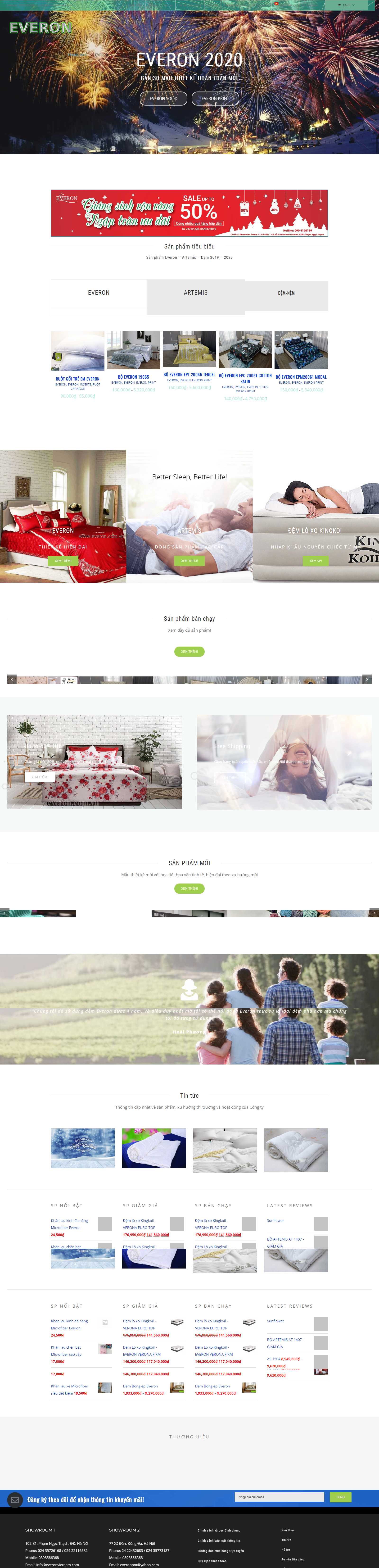 Thiết kế Web Quận Bắc Từ Liêm - www.everon.com.vn