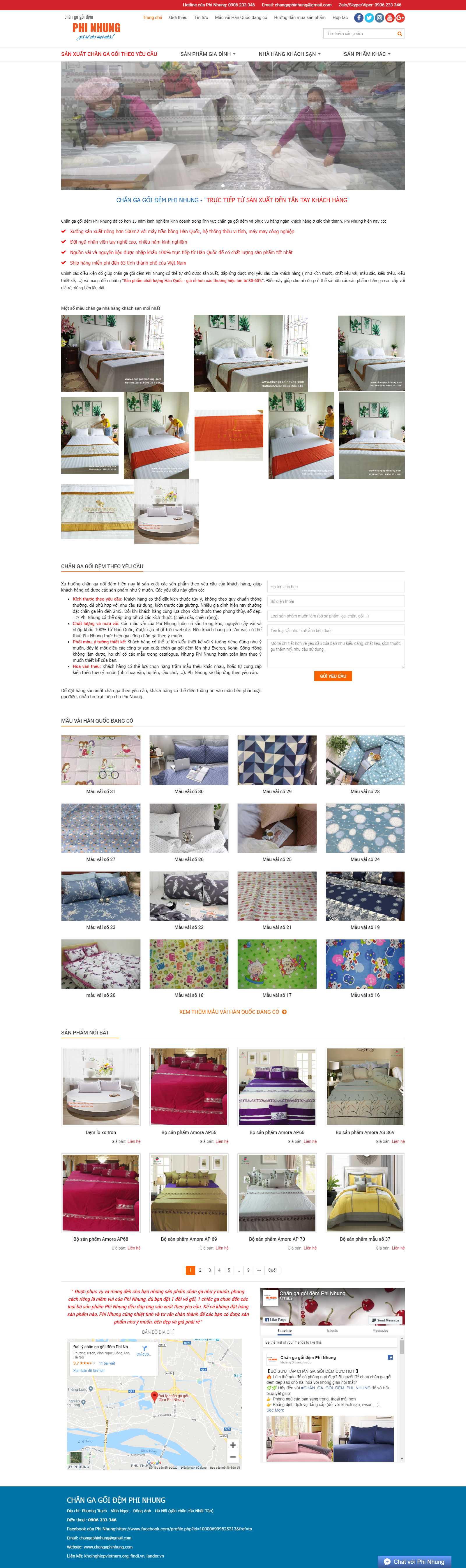 Thiết kế Web Huyện Mê Linh - changaphinhung.com