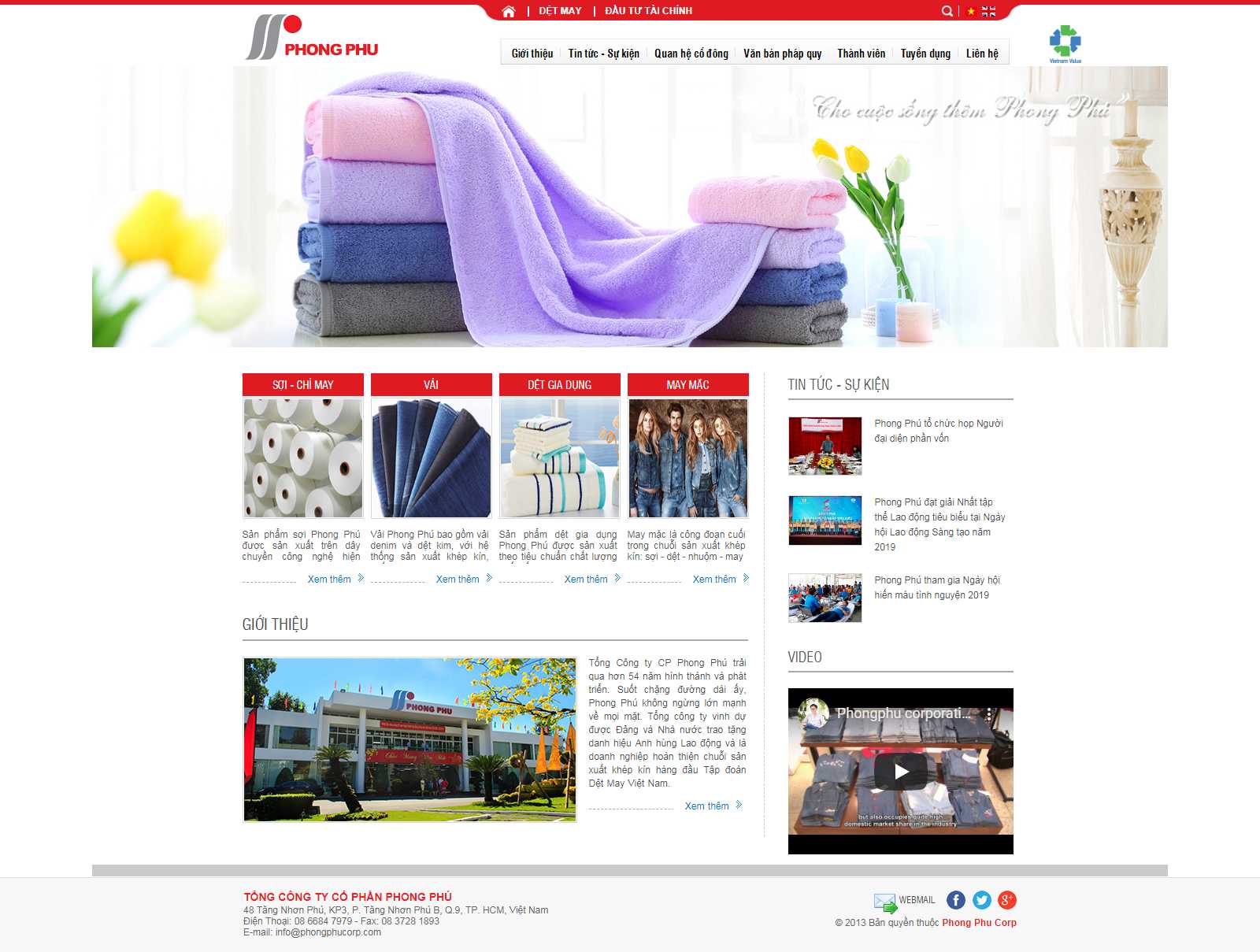 Thiết kế Web Huyện Mê Linh - www.phongphucorp.com