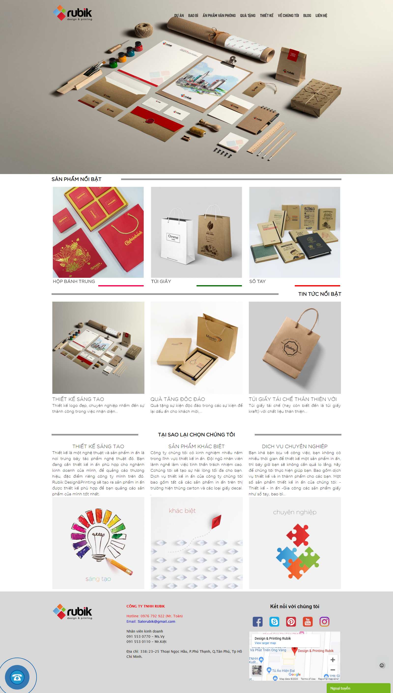 Thiết kế Web Thị xã Sơn Tây - irubik.com