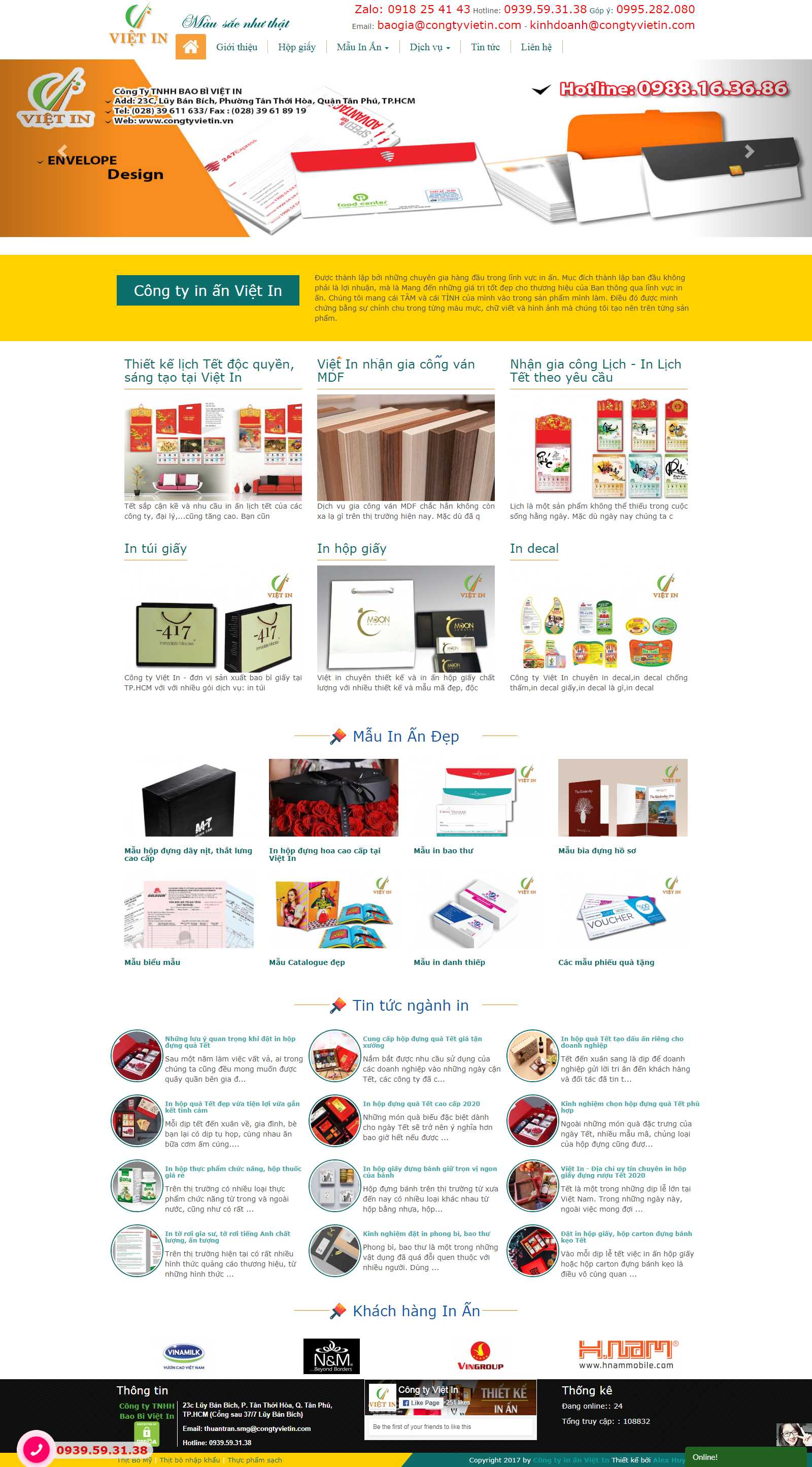 Thiết kế Web Thị xã Sơn Tây - www.congtyvietin.com