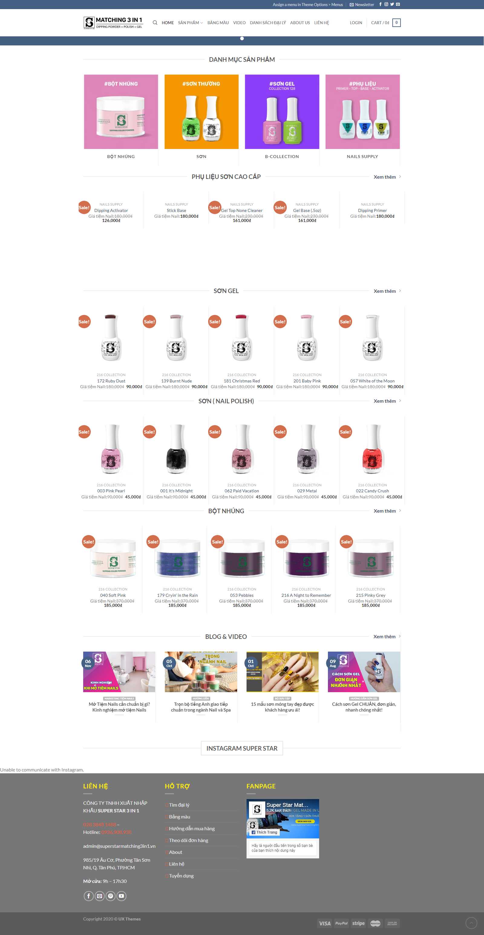 Thiết kế Web Huyện Hoài Đức - superstarmatching3in1.vn