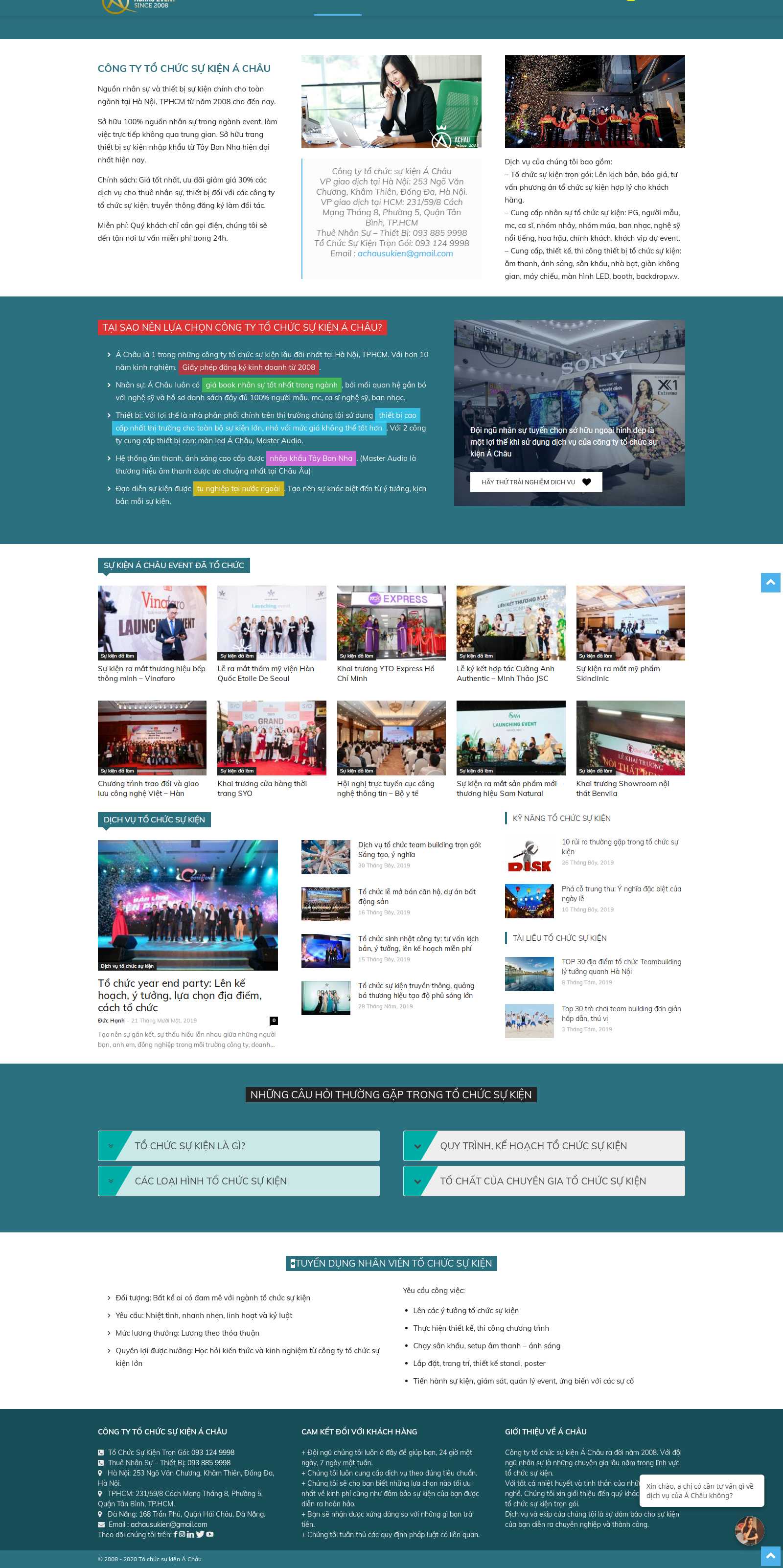 Thiết kế Web Huyện Chương Mỹ - sukienachau.com