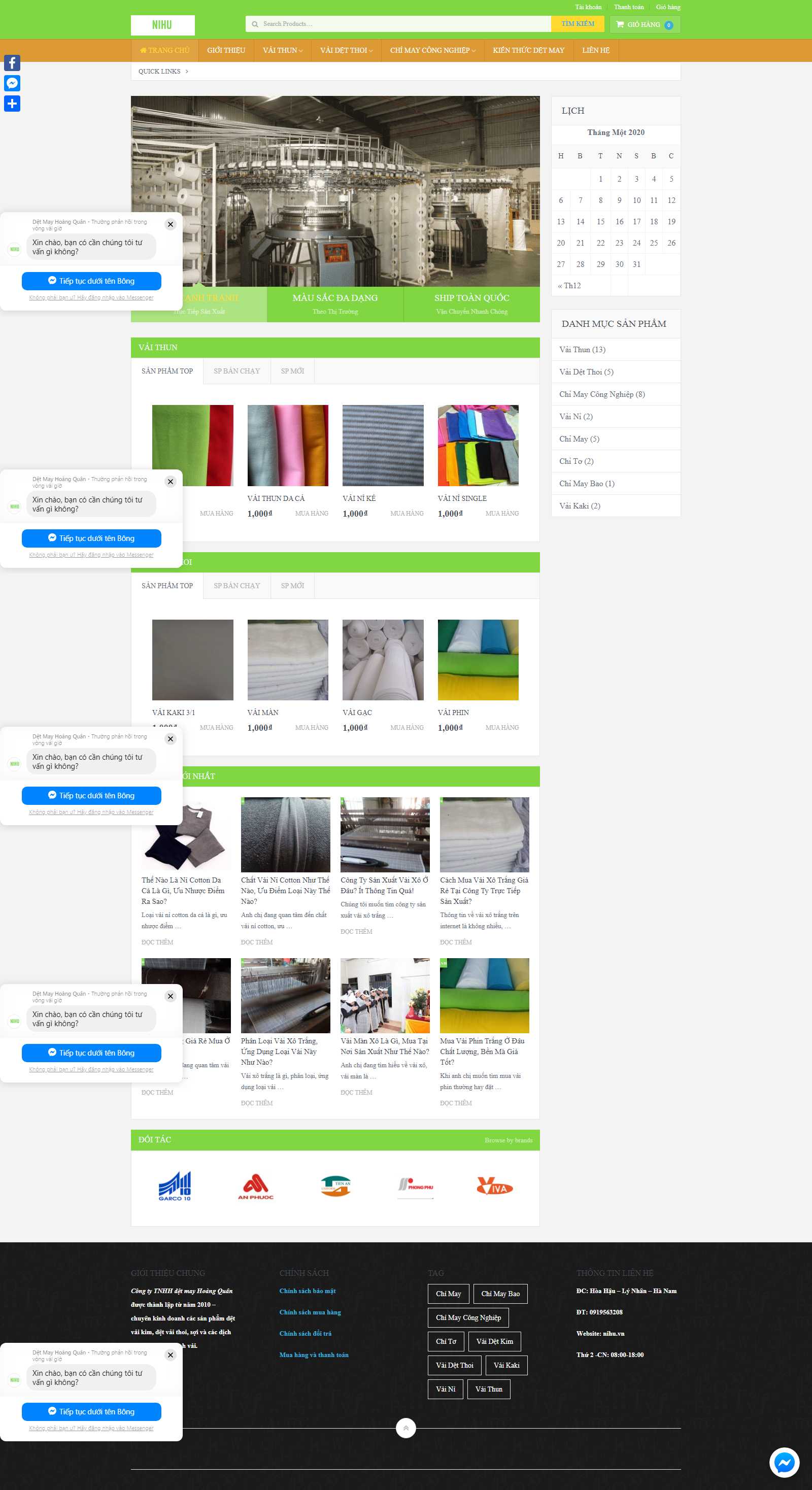 Thiết kế Web Huyện Thường Tín - nihu.vn