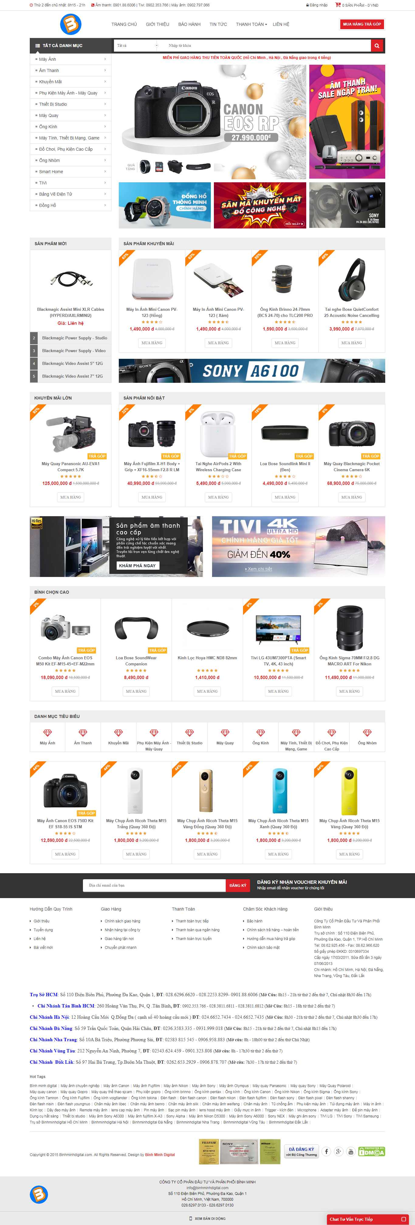 Thiết kế Web Huyện Thường Tín - binhminhdigital.com