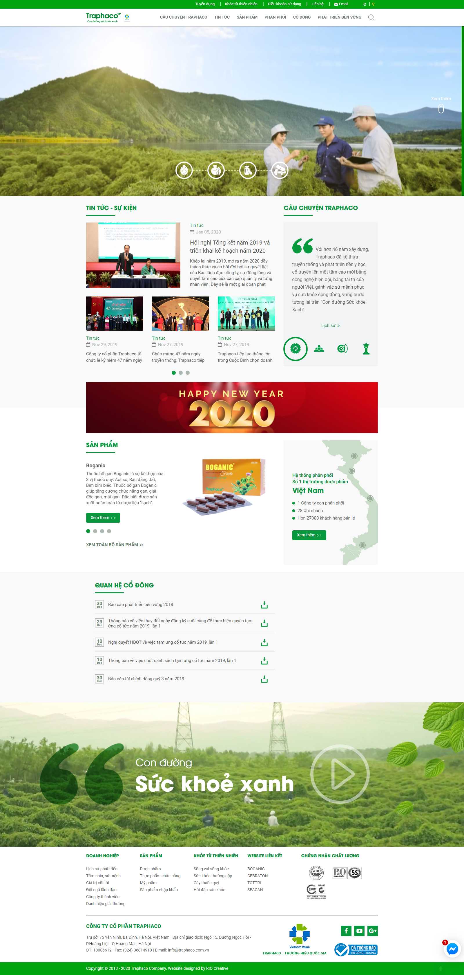 Thiết kế Web Huyện Ứng Hòa - www.traphaco.com.vn