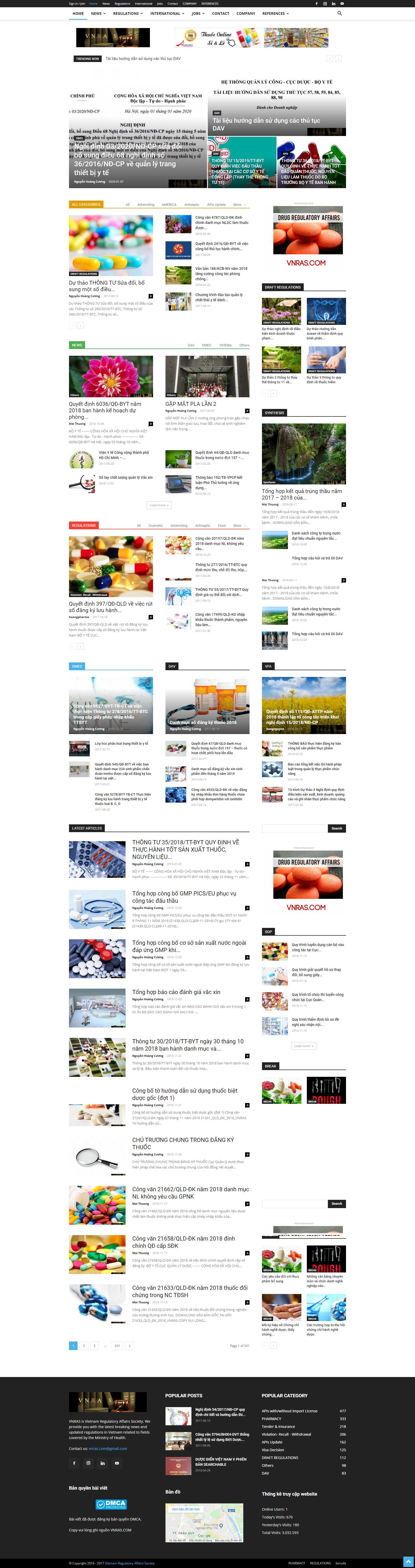 Thiết kế Web Huyện Ứng Hòa - vnras.com