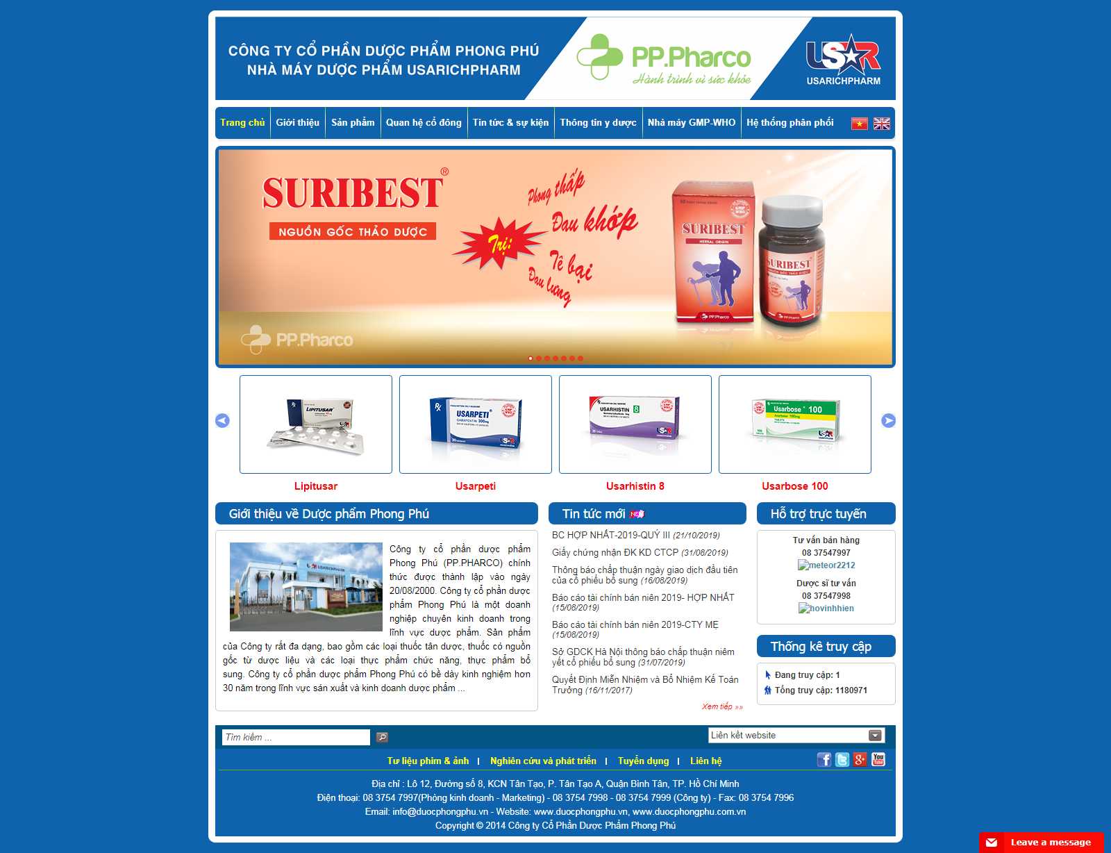 Thiết kế Web Huyện Mỹ Đức - duocphongphu.com.vn