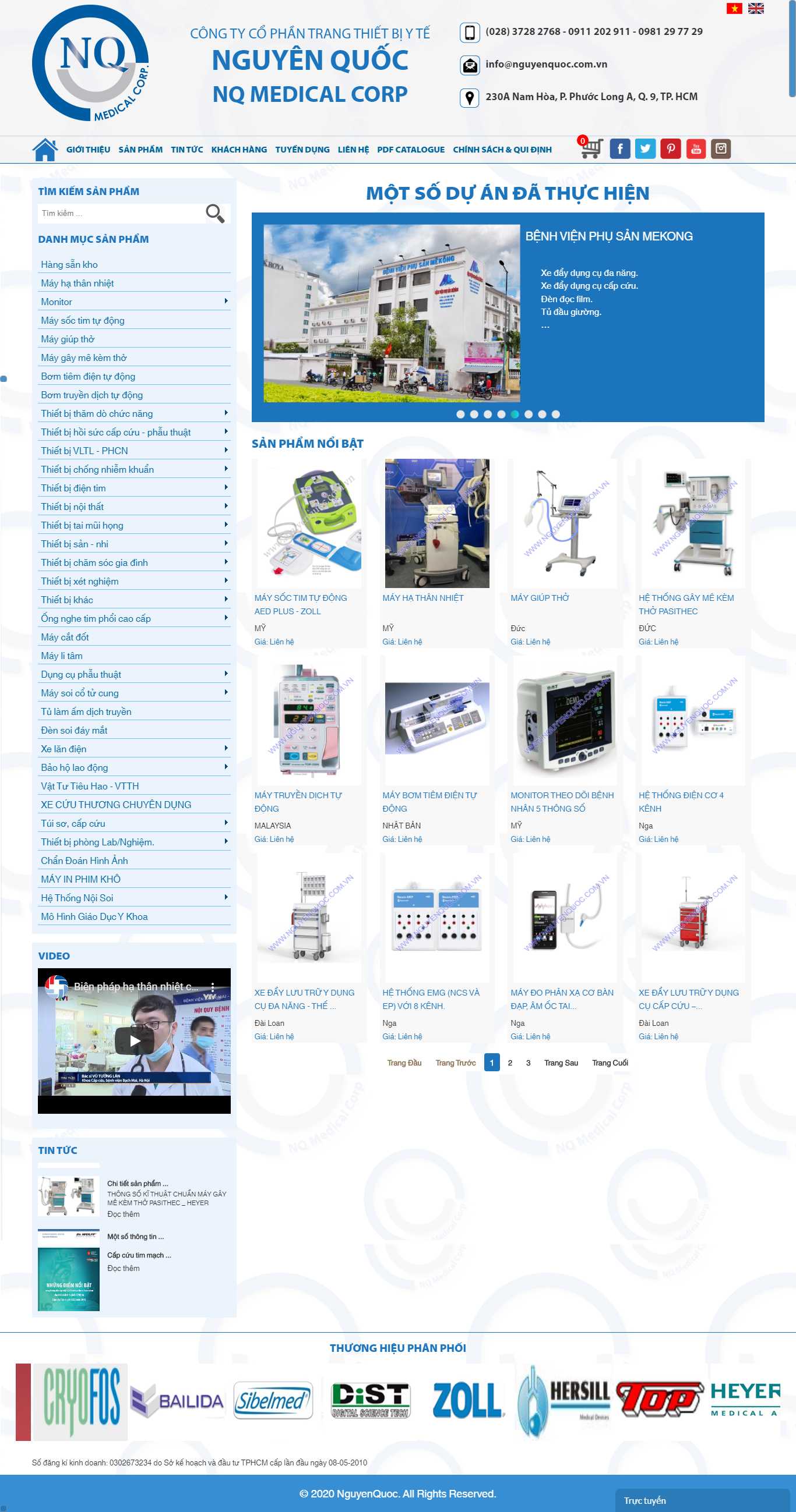 Thiết kế Web Sức Khỏe - Y Tế - Dược - www.nguyenquoc.com.vn