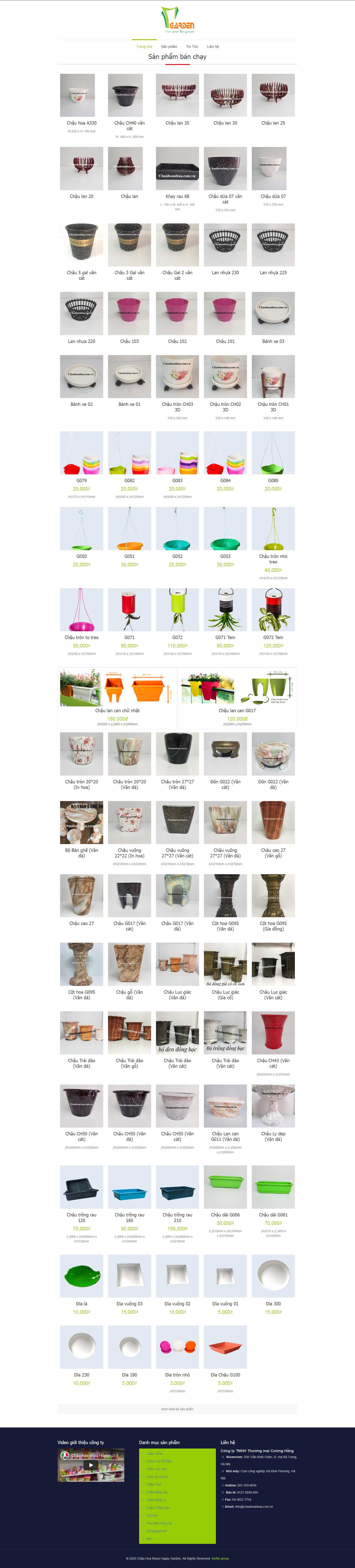 Thiết kế Web Miền Trung - chauhoanhua.com.vn