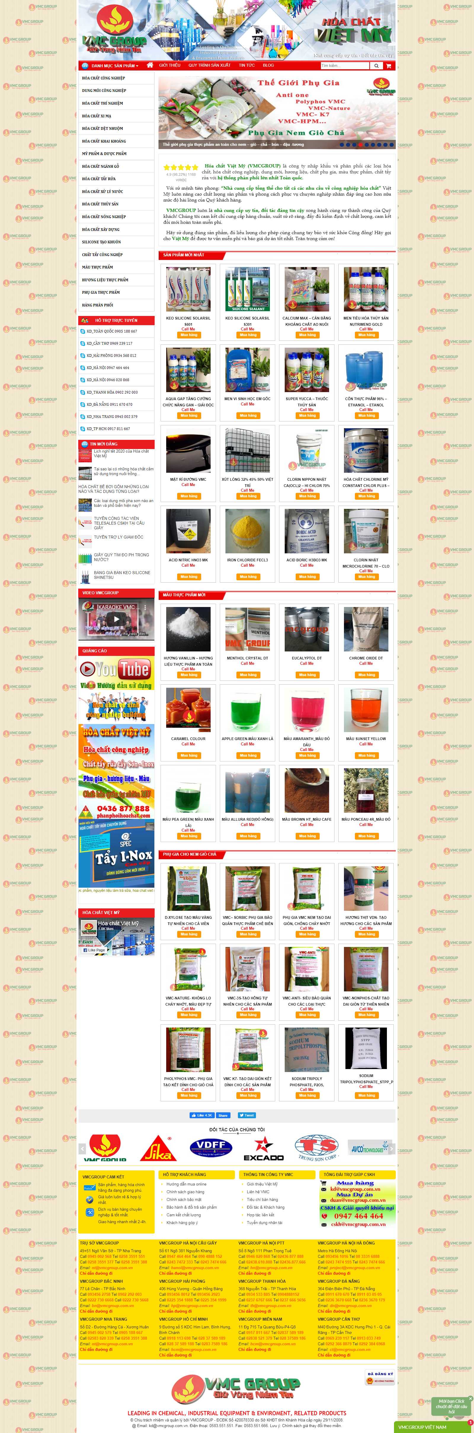Thiết kế Web An Giang - phanphoihoachat.vn