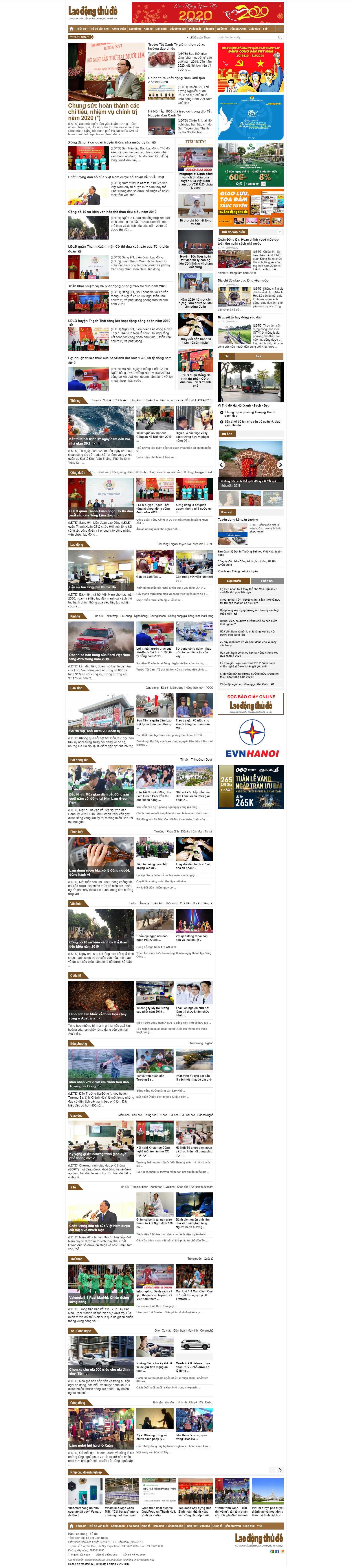 Thiết kế Web Vũng Tàu - laodongthudo.vn