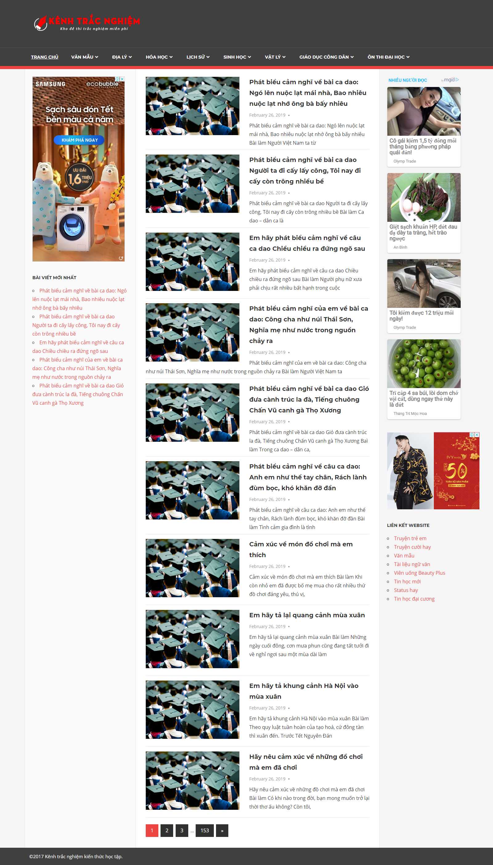 Thiết kế Web Vũng Tàu - kenhtracnghiem.com