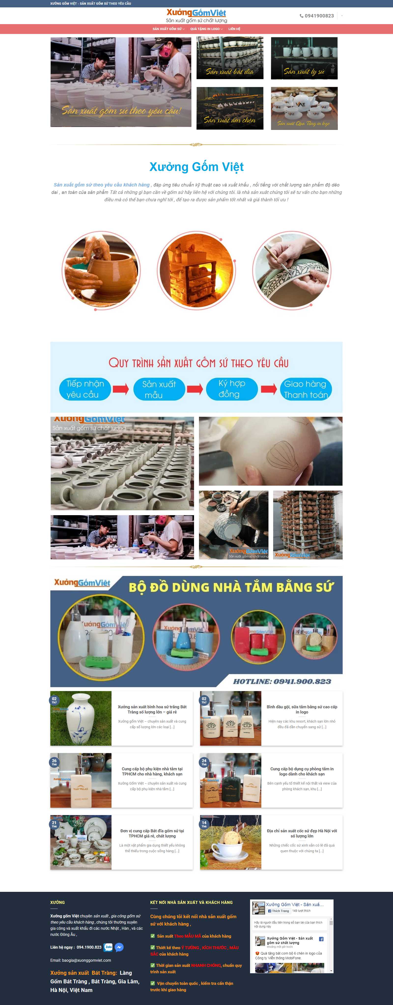 Thiết kế Web Bắc Giang - xuonggomviet.com