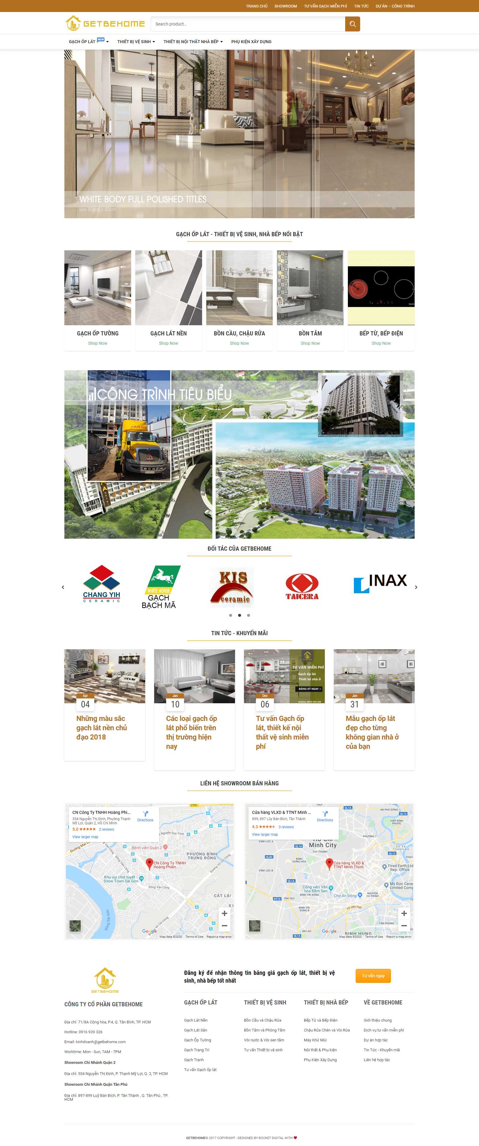 Thiết kế Web Bình Thuận - getbehome.com
