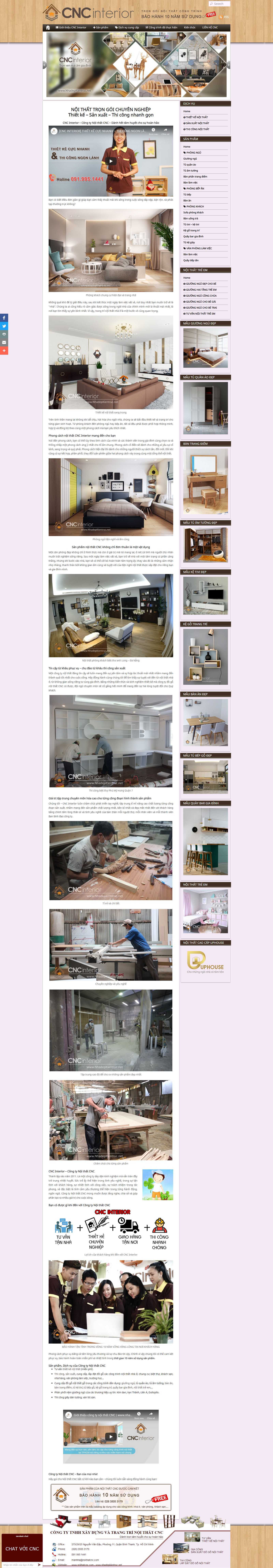 Thiết kế Web Cần Thơ - www.nhadepkientruc.net