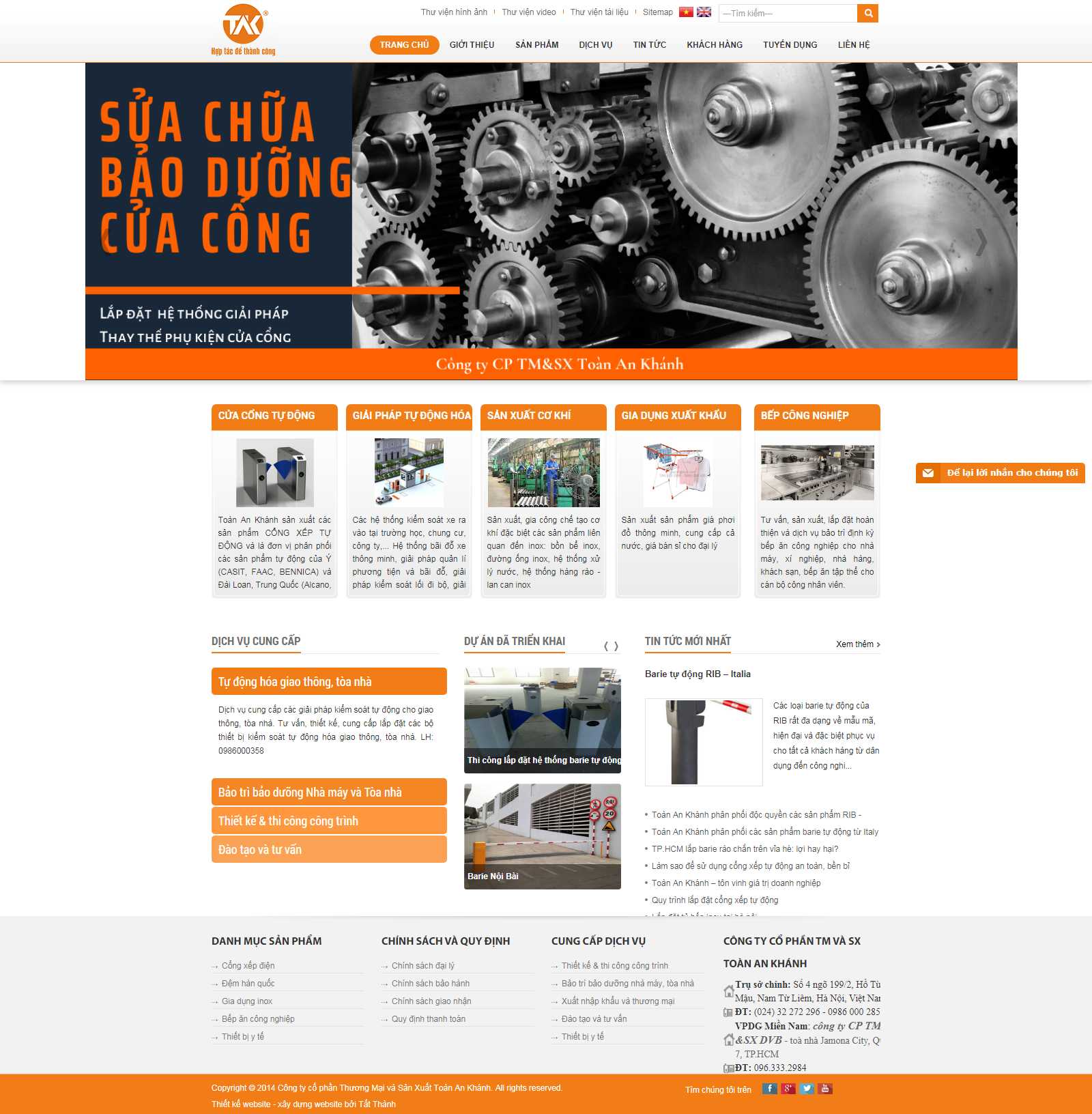 Thiết kế Web Đắk Nông - toanankhanh.com.vn