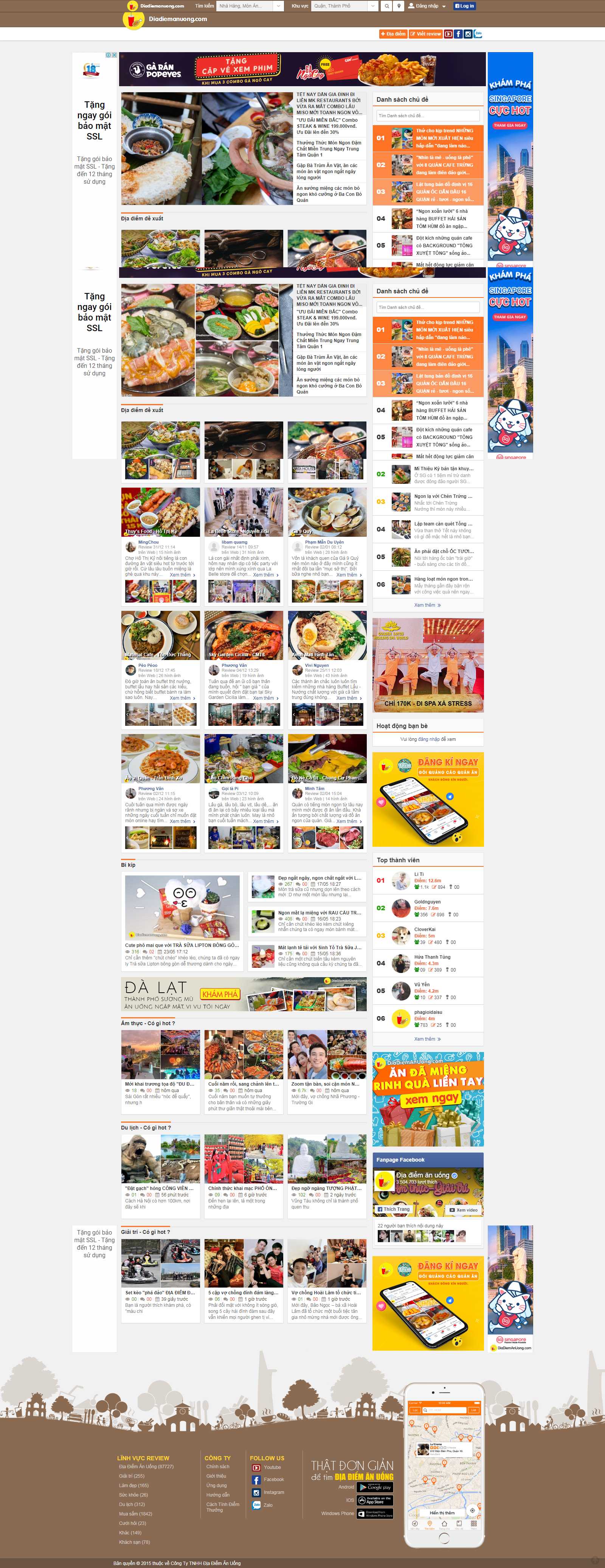 Thiết kế Web Điện Biên - diadiemanuong.com