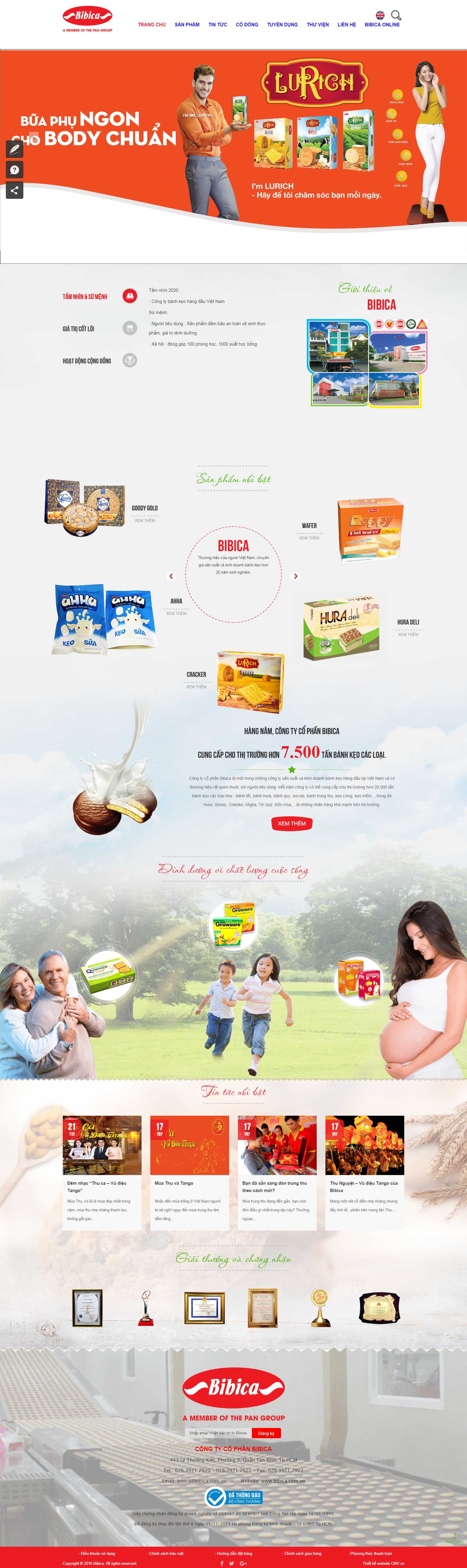 Thiết kế Web Điện Biên - bibica.com.vn