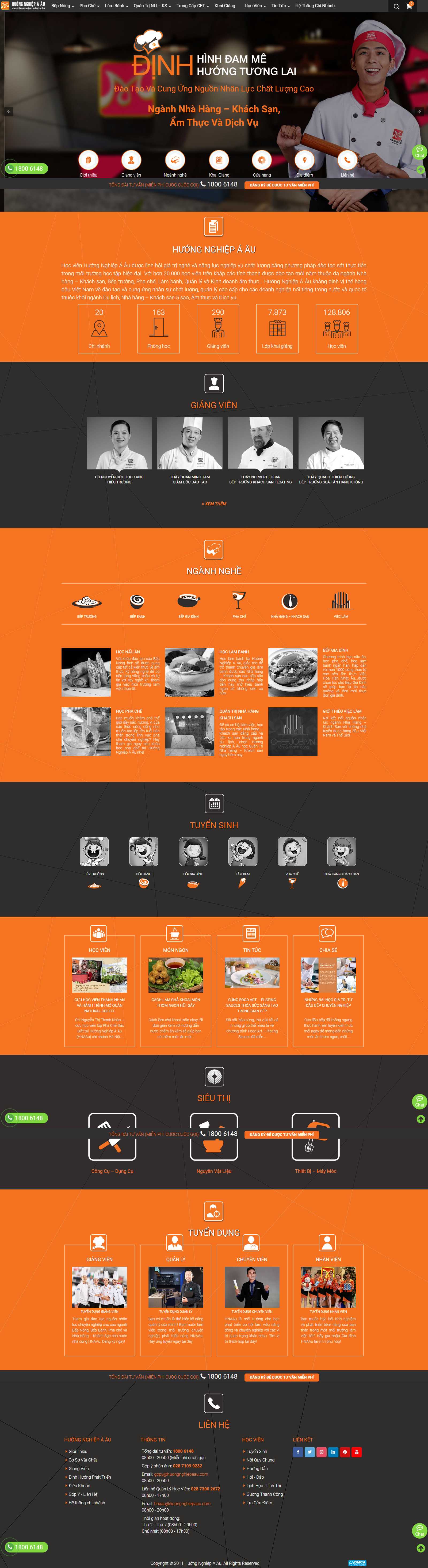Thiết kế Web Hà Giang - www.huongnghiepaau.com