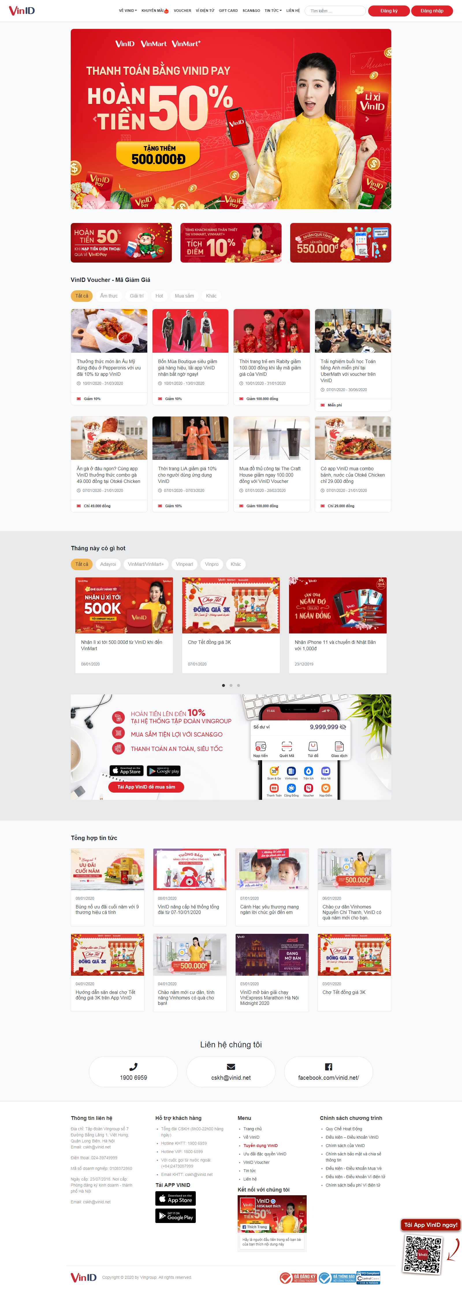 Thiết kế Web Hà Giang - vinid.net