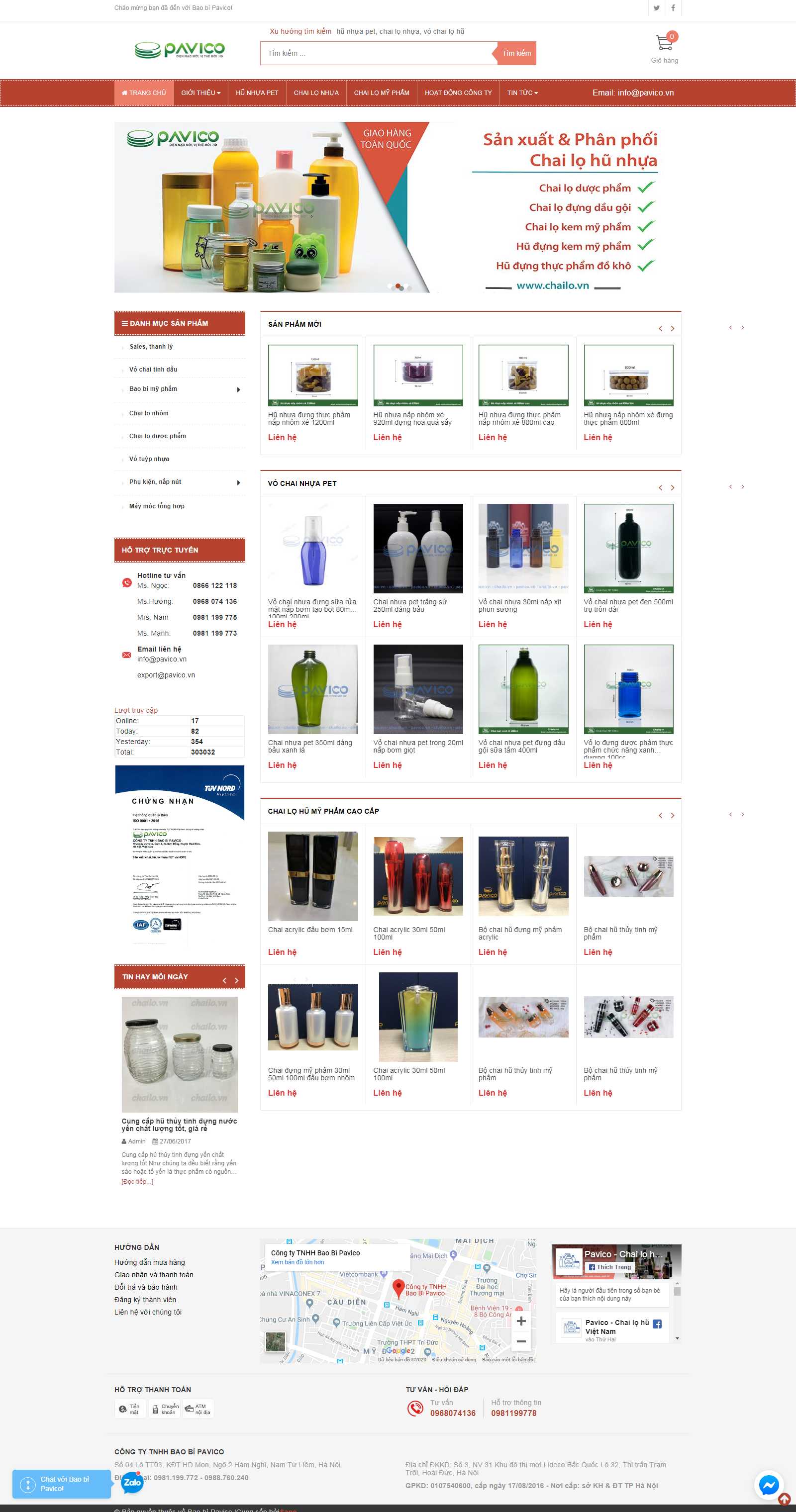 Thiết kế Web Hà Tĩnh - chailo.vn