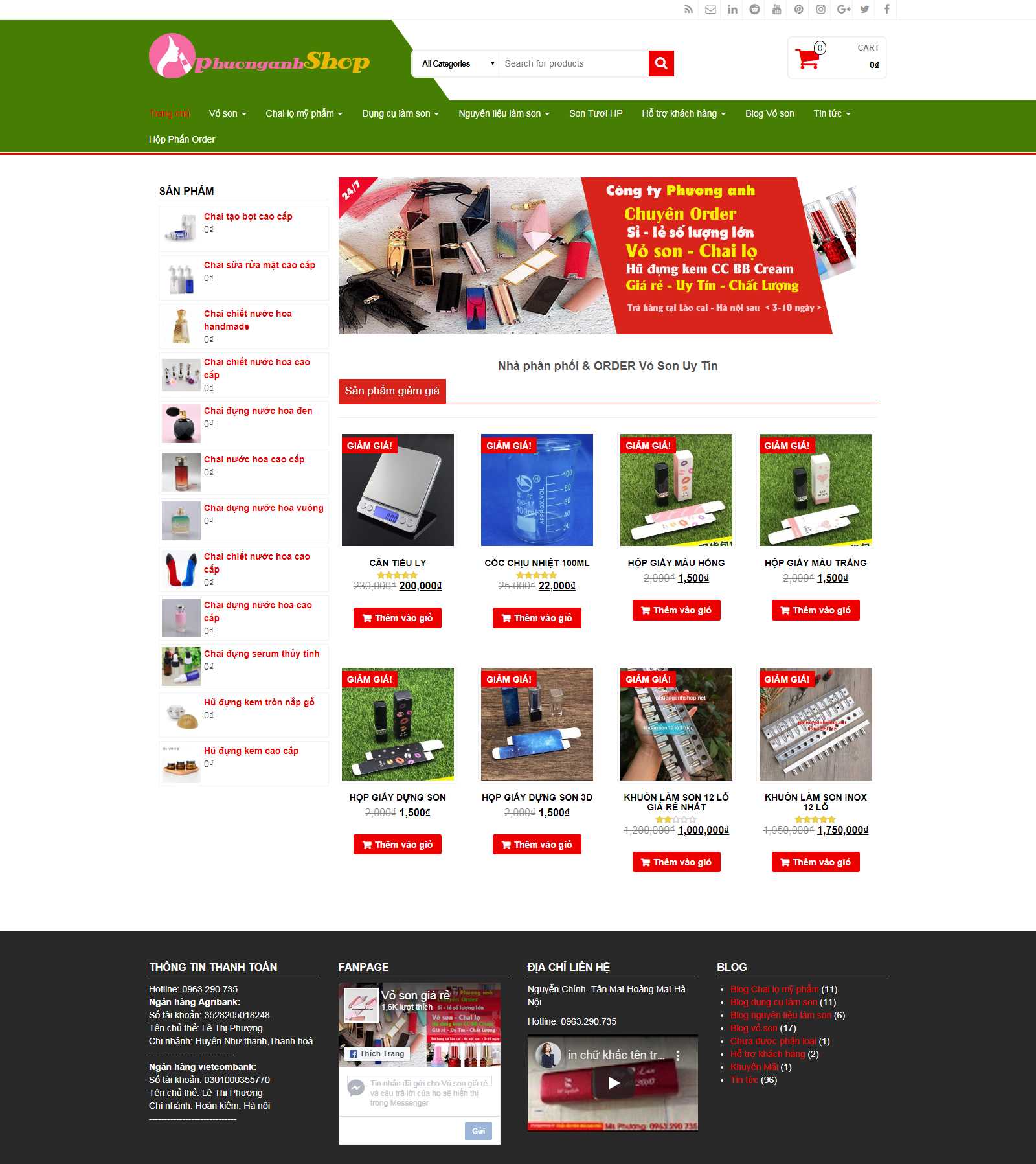 Thiết kế Web Hòa Bình - phuonganhshop.net