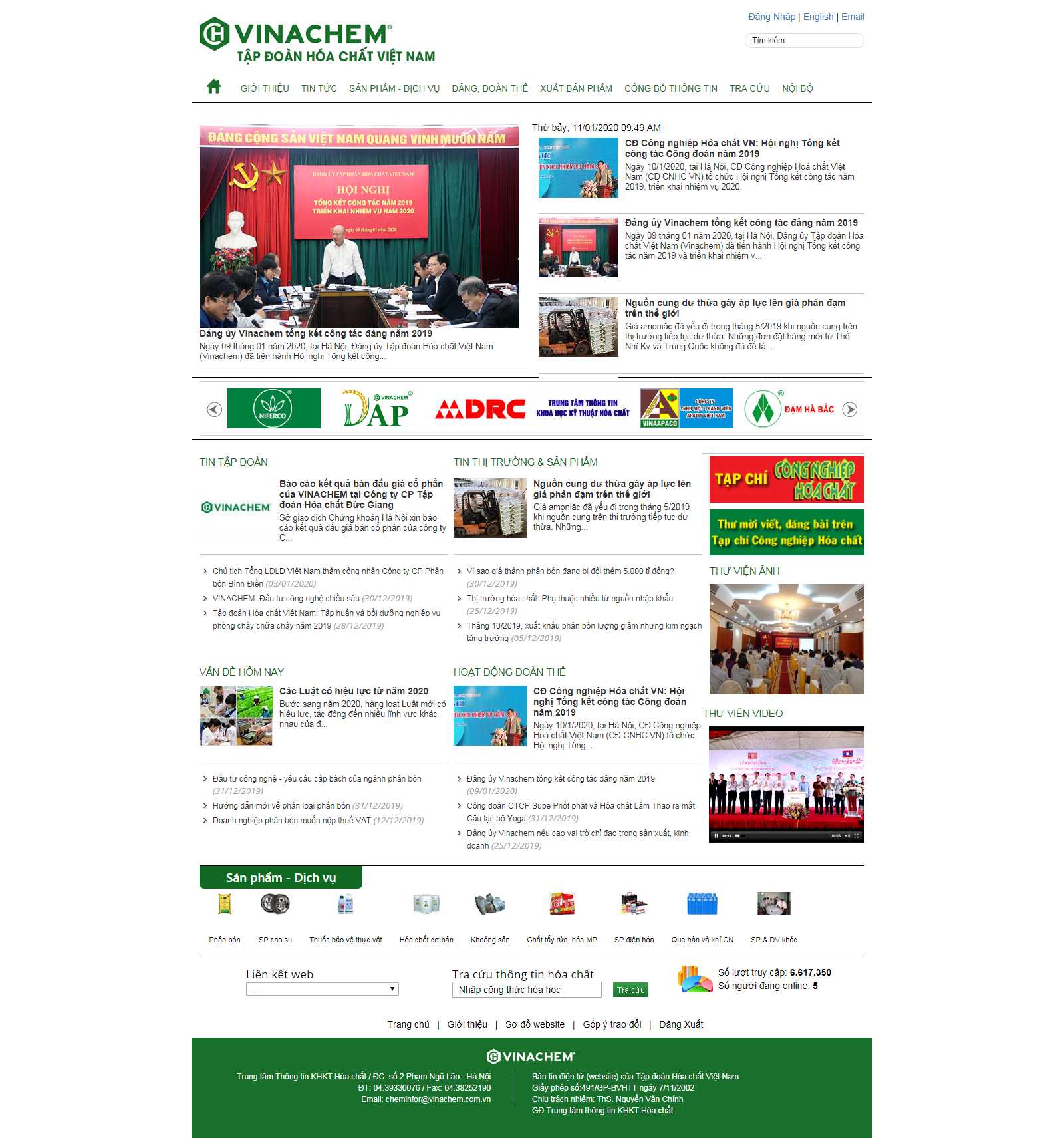 Thiết kế Web Hòa Bình - www.vinachem.com.vn