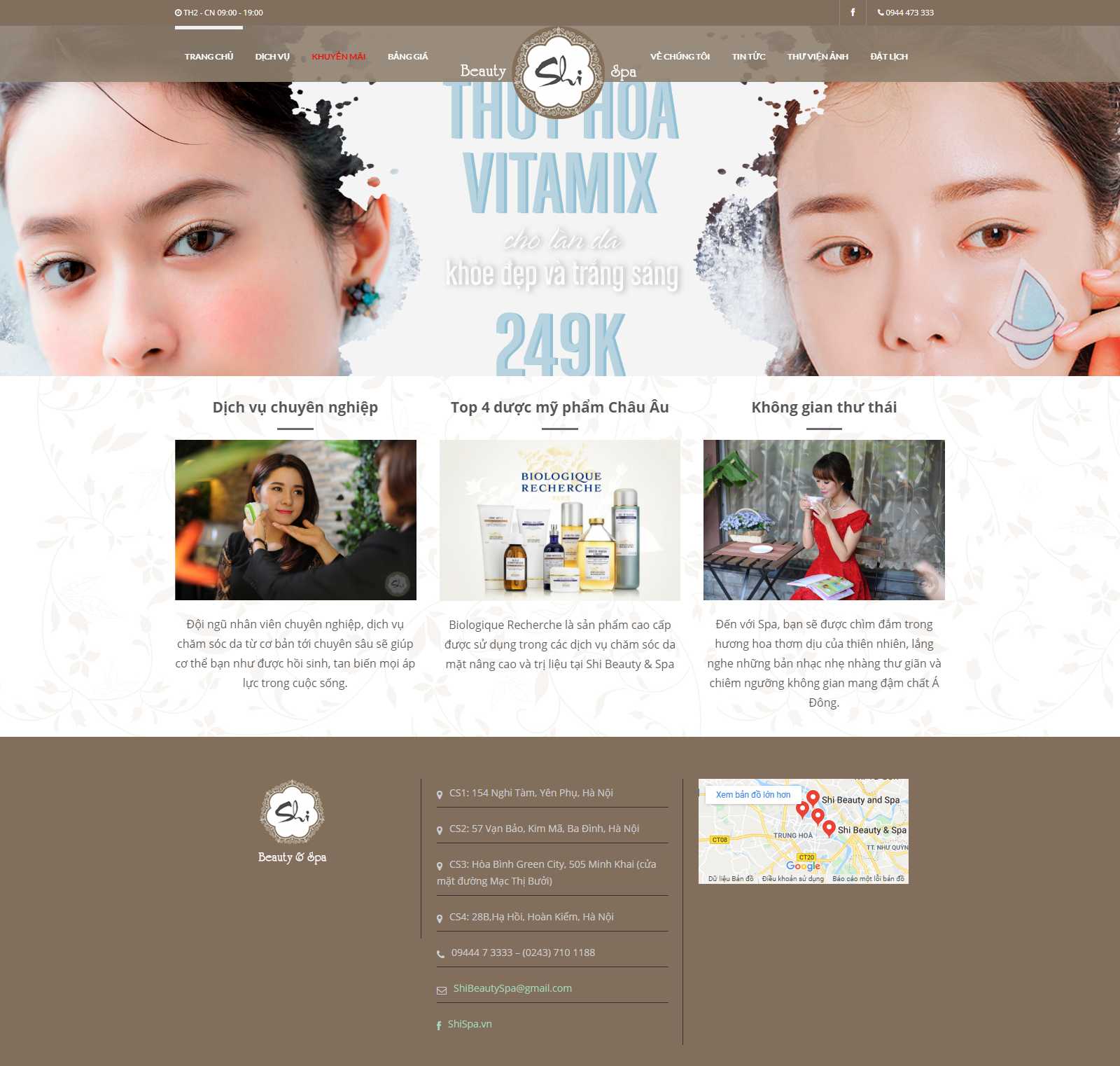 Thiết kế Web Khánh Hòa - shispa.vn