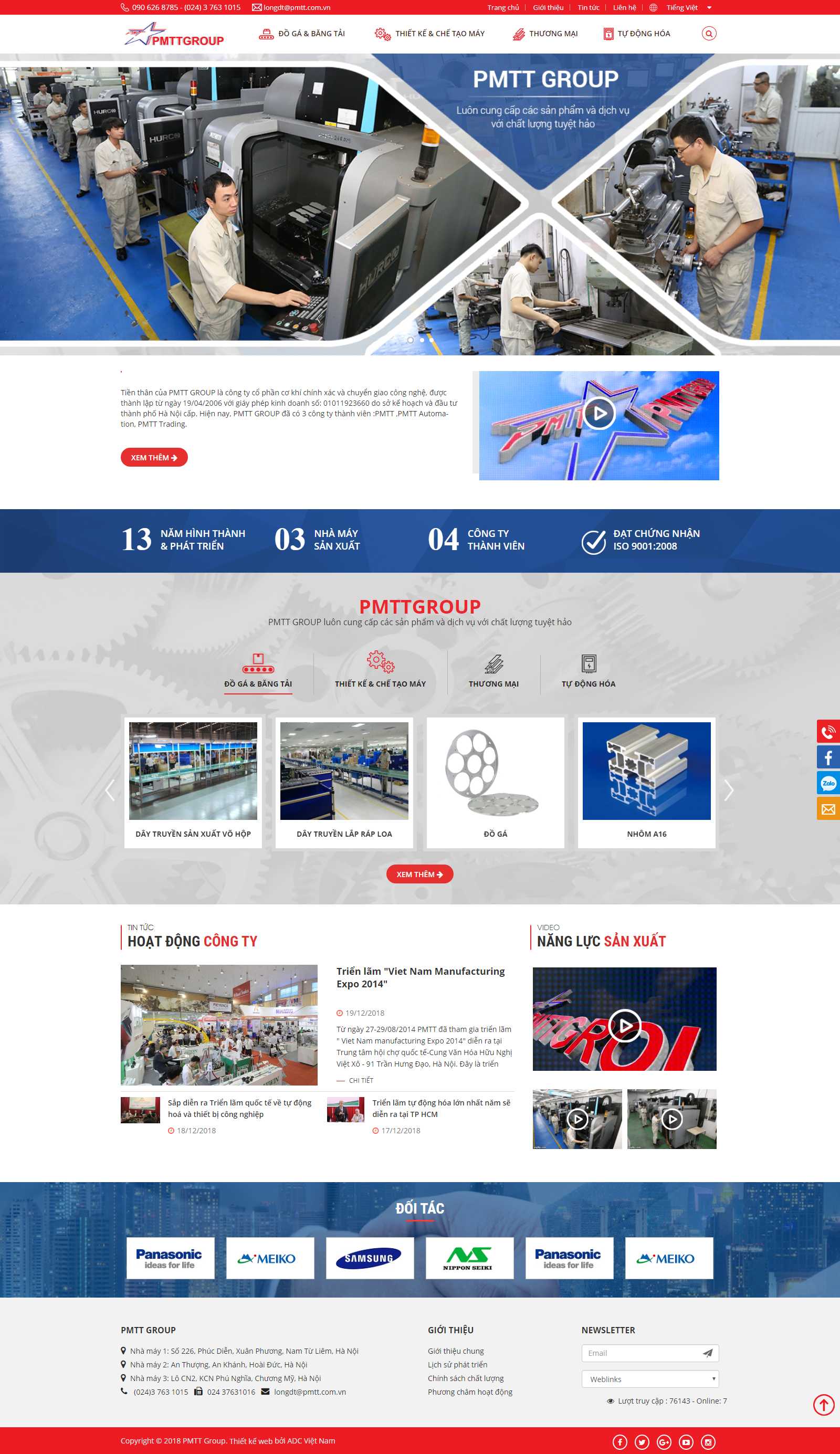 Thiết kế Web Nghệ An - pmtt.com.vn