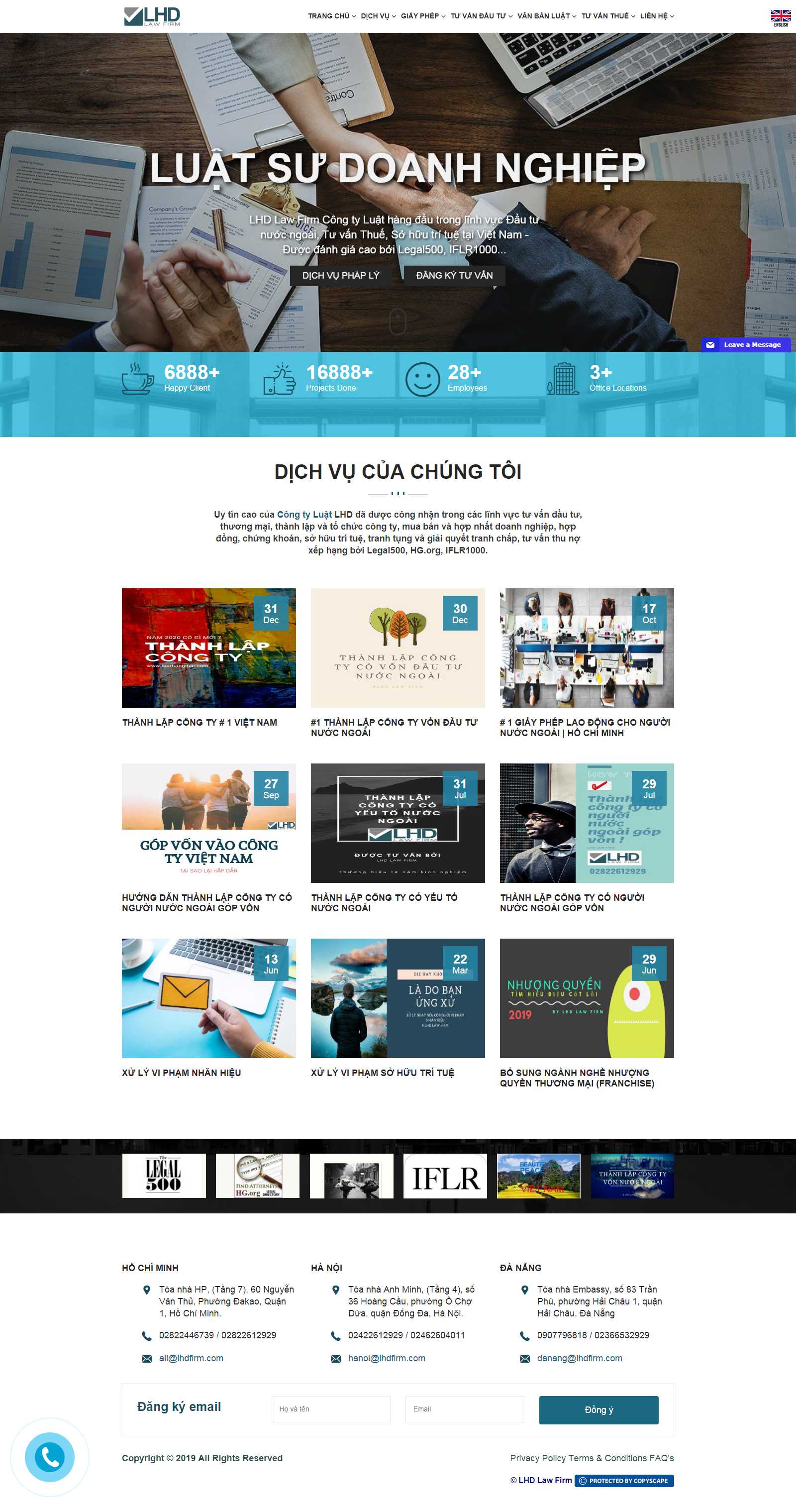 Thiết kế Web Ninh Thuận - www.luathongduc.com