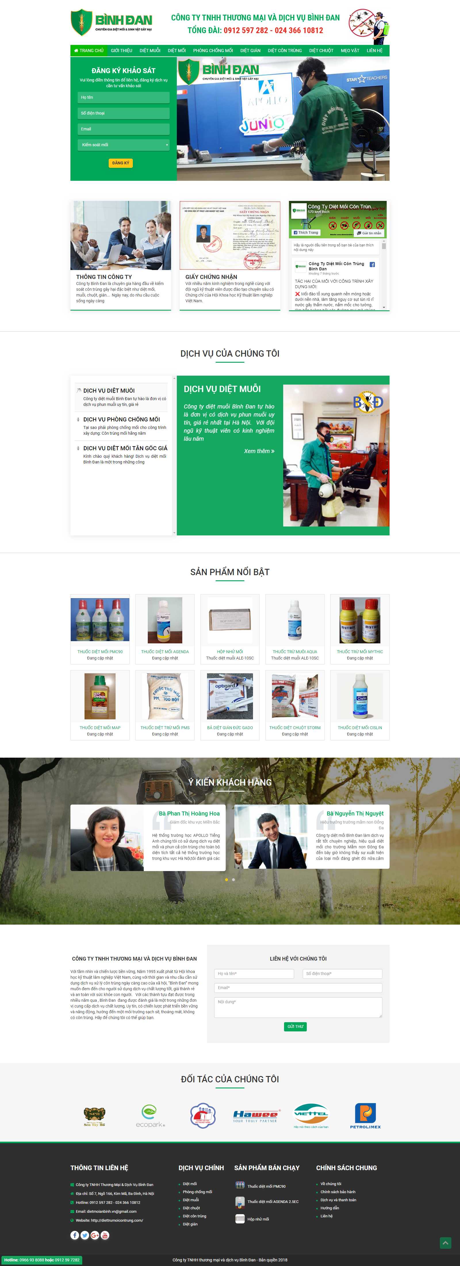 Thiết kế Web Quảng Trị - diettrumoicontrung.com