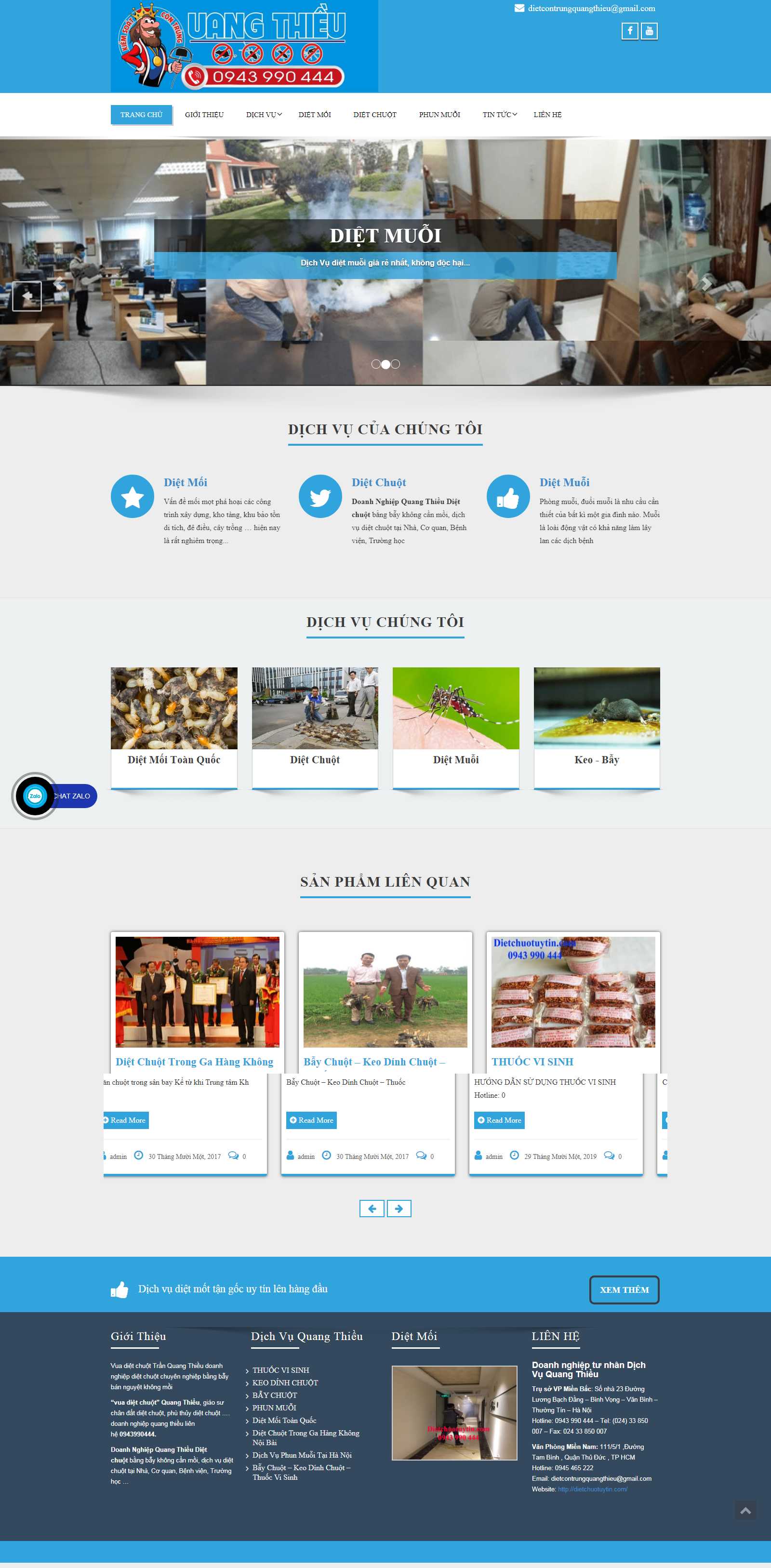 Thiết kế Web Quảng Trị - dietchuotuytin.com