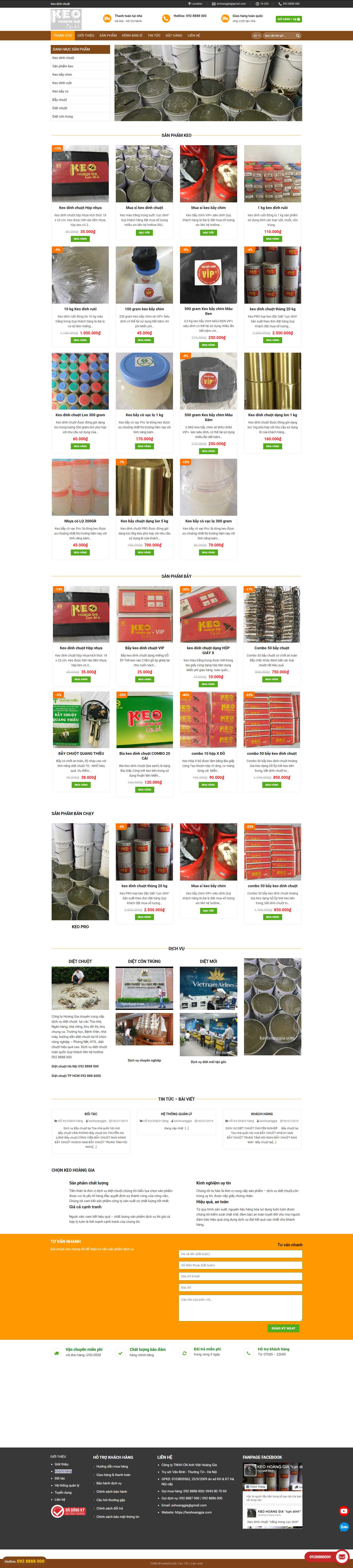 Thiết kế Web Sơn La - keohoanggia.com