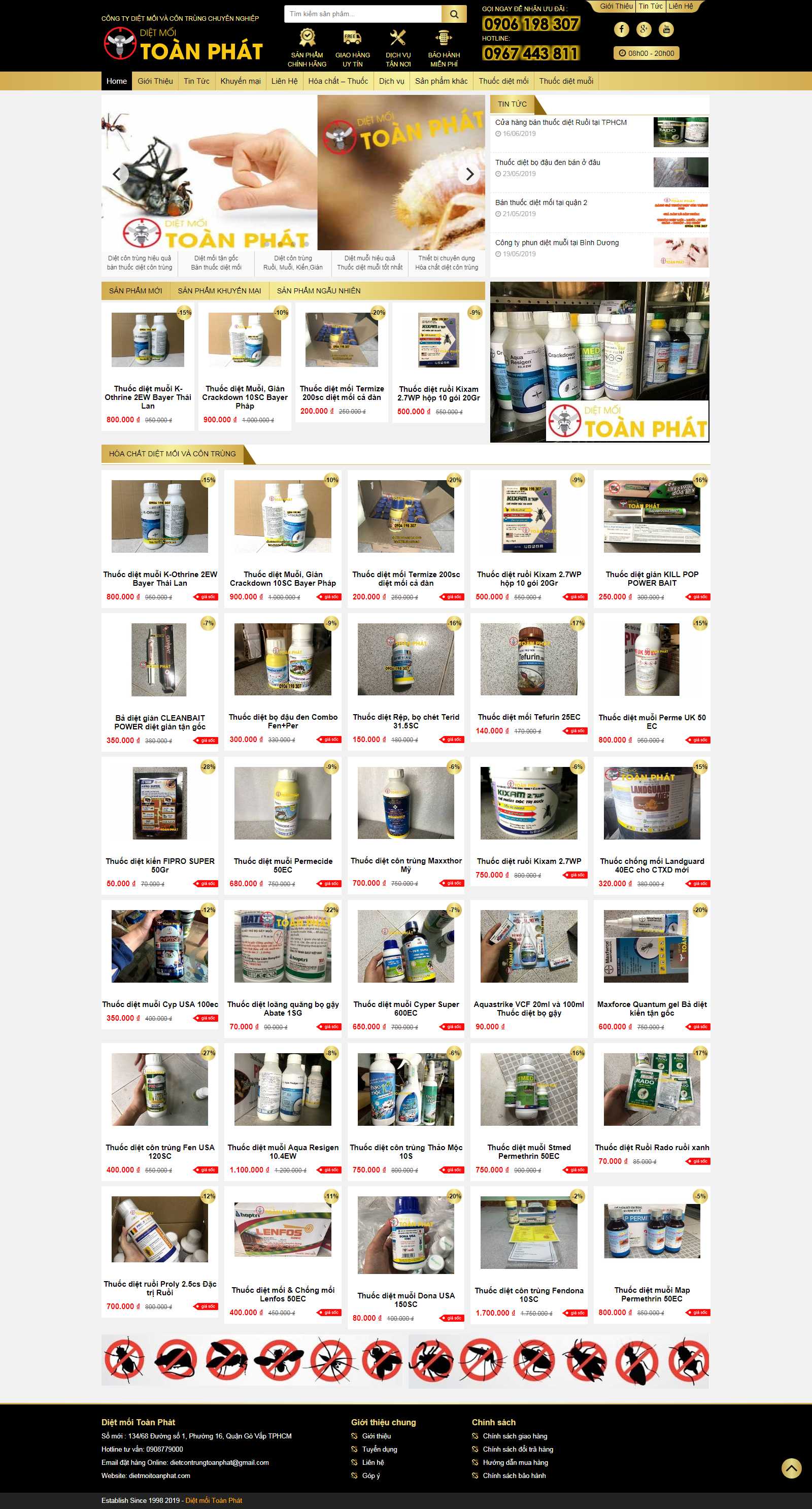 Thiết kế Web Sơn La - dietmoitoanphat.com