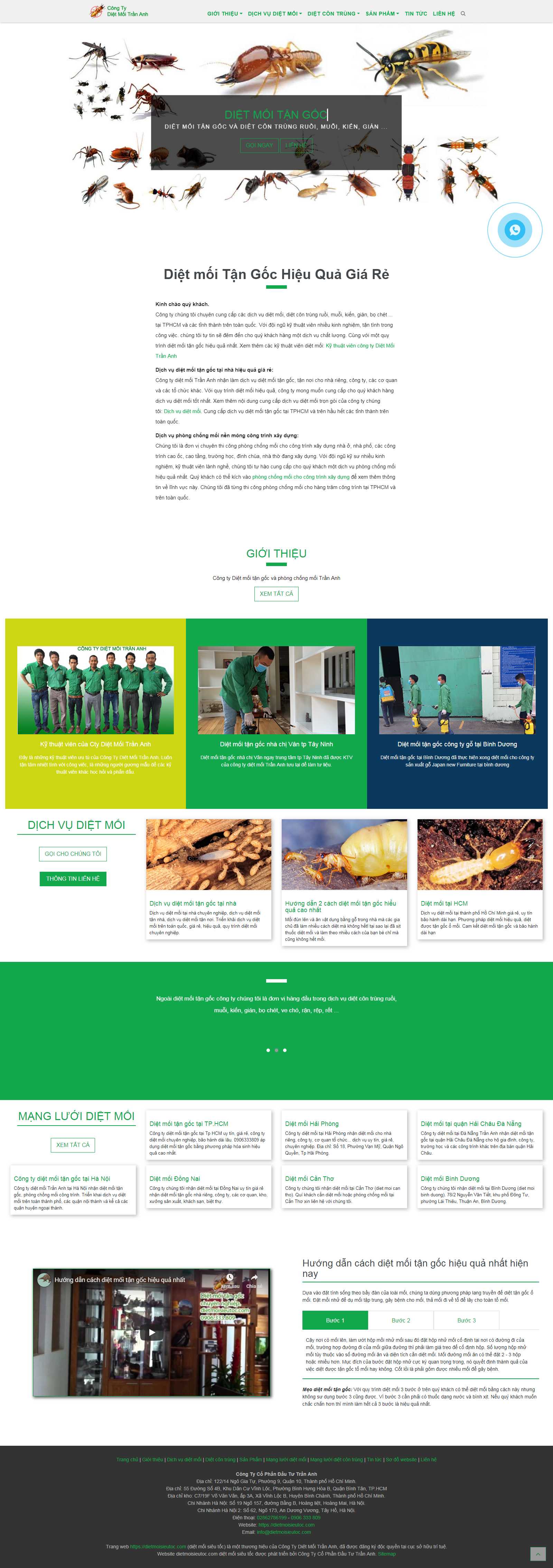 Thiết kế Web Thái Bình - dietmoisieutoc.com