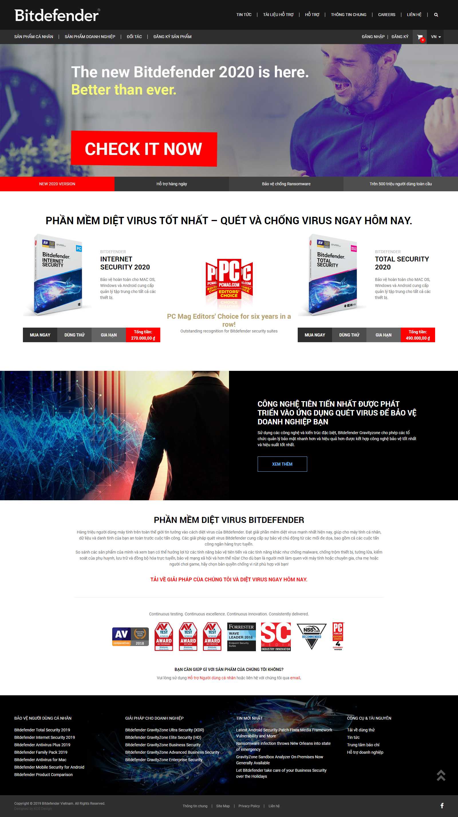 Thiết kế Web Thanh Hóa - www.bitdefender.vn